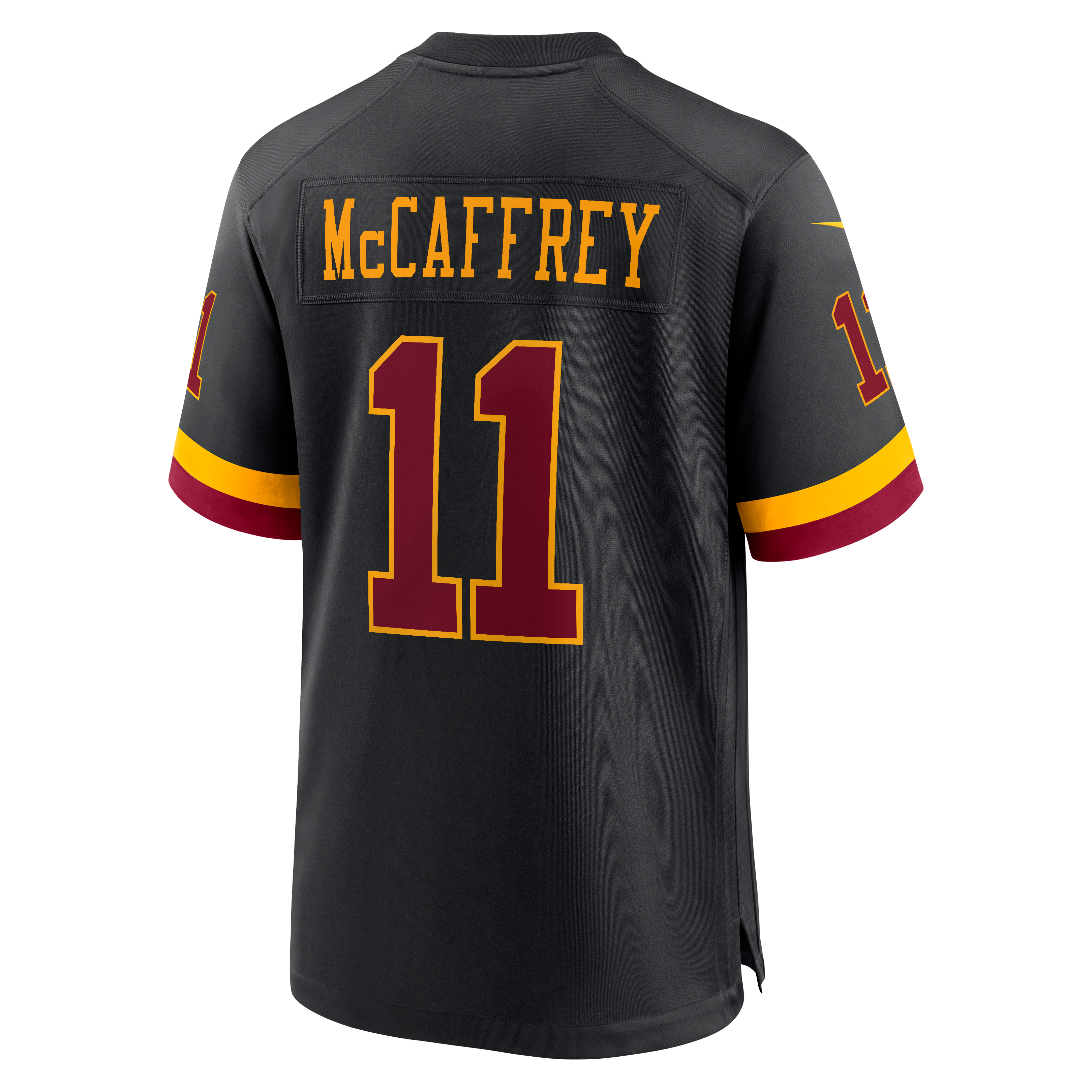 Luke McCaffrey Washington Commanders Game Super Bowl Era Jersey - Black - Image 4