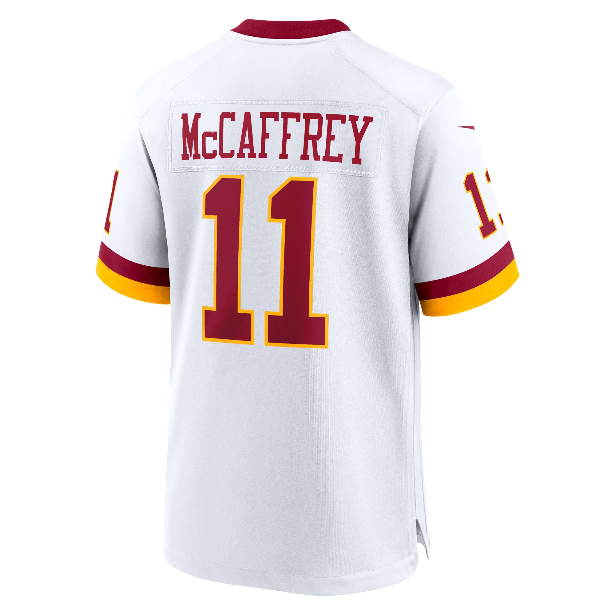 Luke McCaffrey Washington Commanders Hail Raiser Alternate Game Jersey - White - Image 4