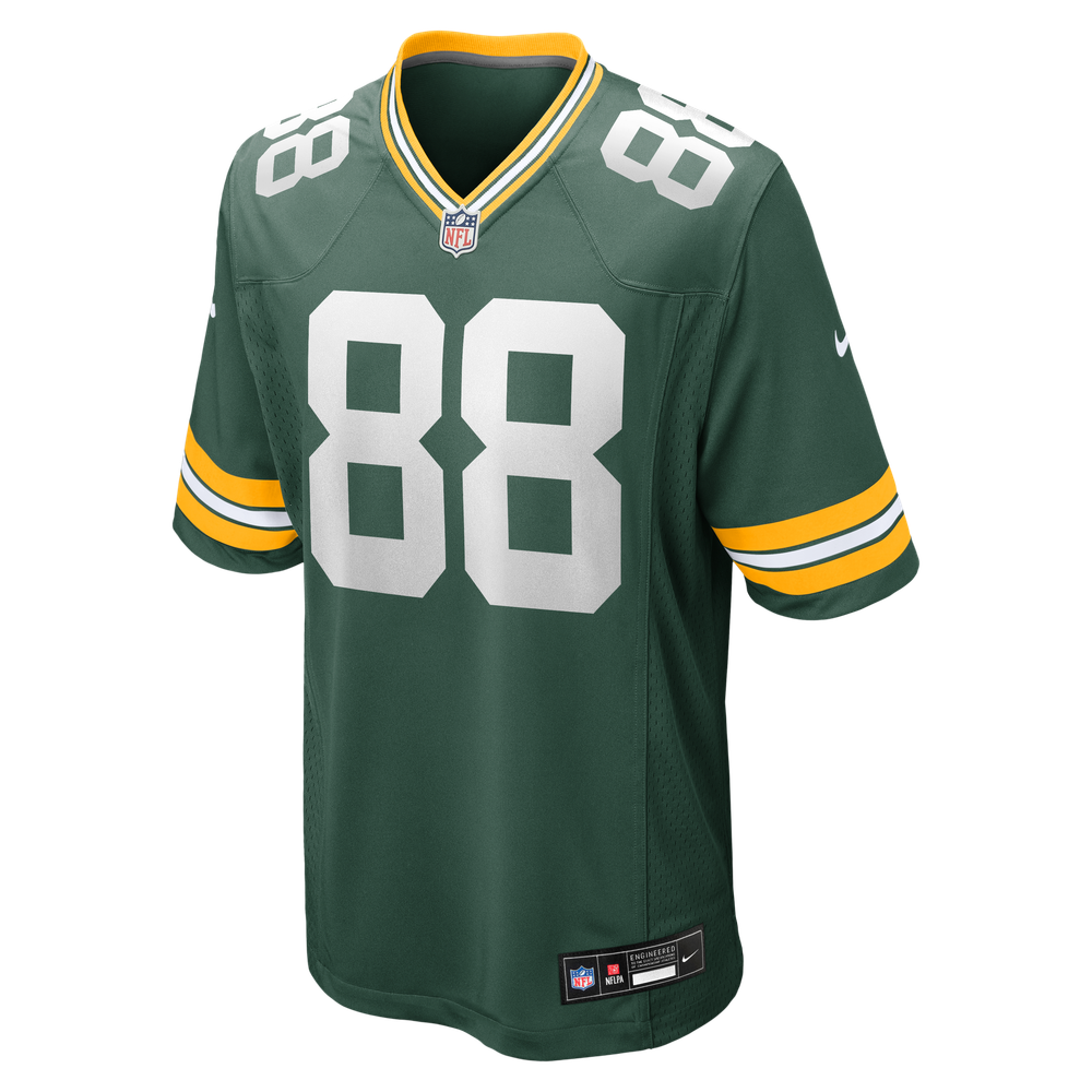 Luke Musgrave Green Bay Packers Game Jersey - Green - Image 3