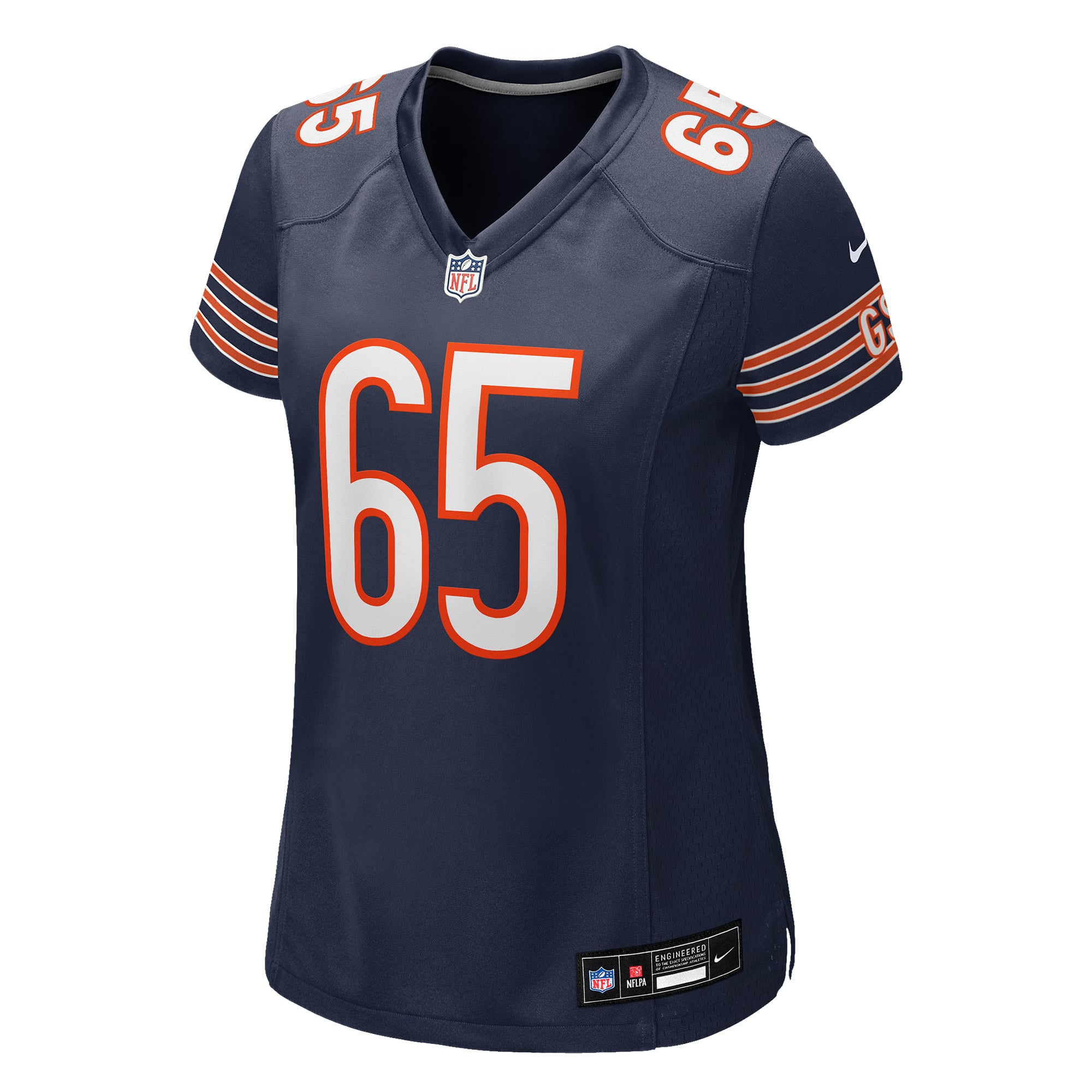 Luke Newman Chicago Bears Women's Team Game Jersey - Navy - Image 3