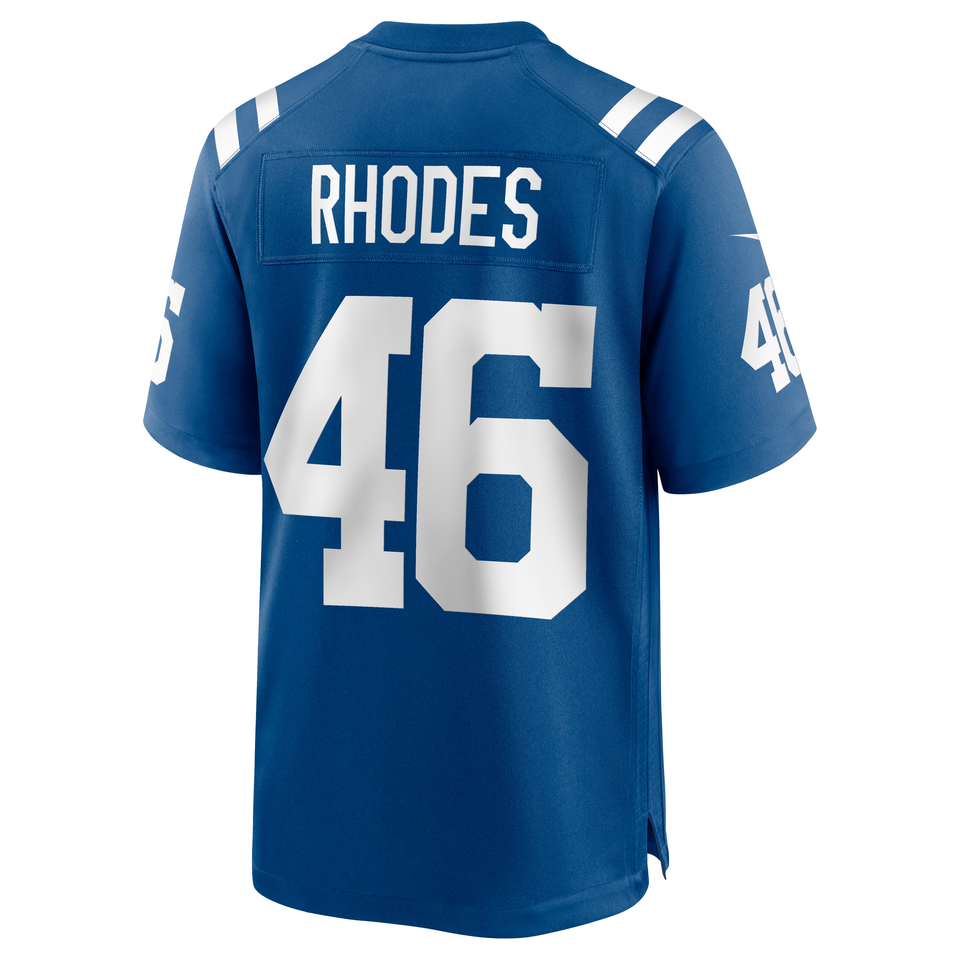 Luke Rhodes Indianapolis Colts Game Jersey - Royal - Image 4