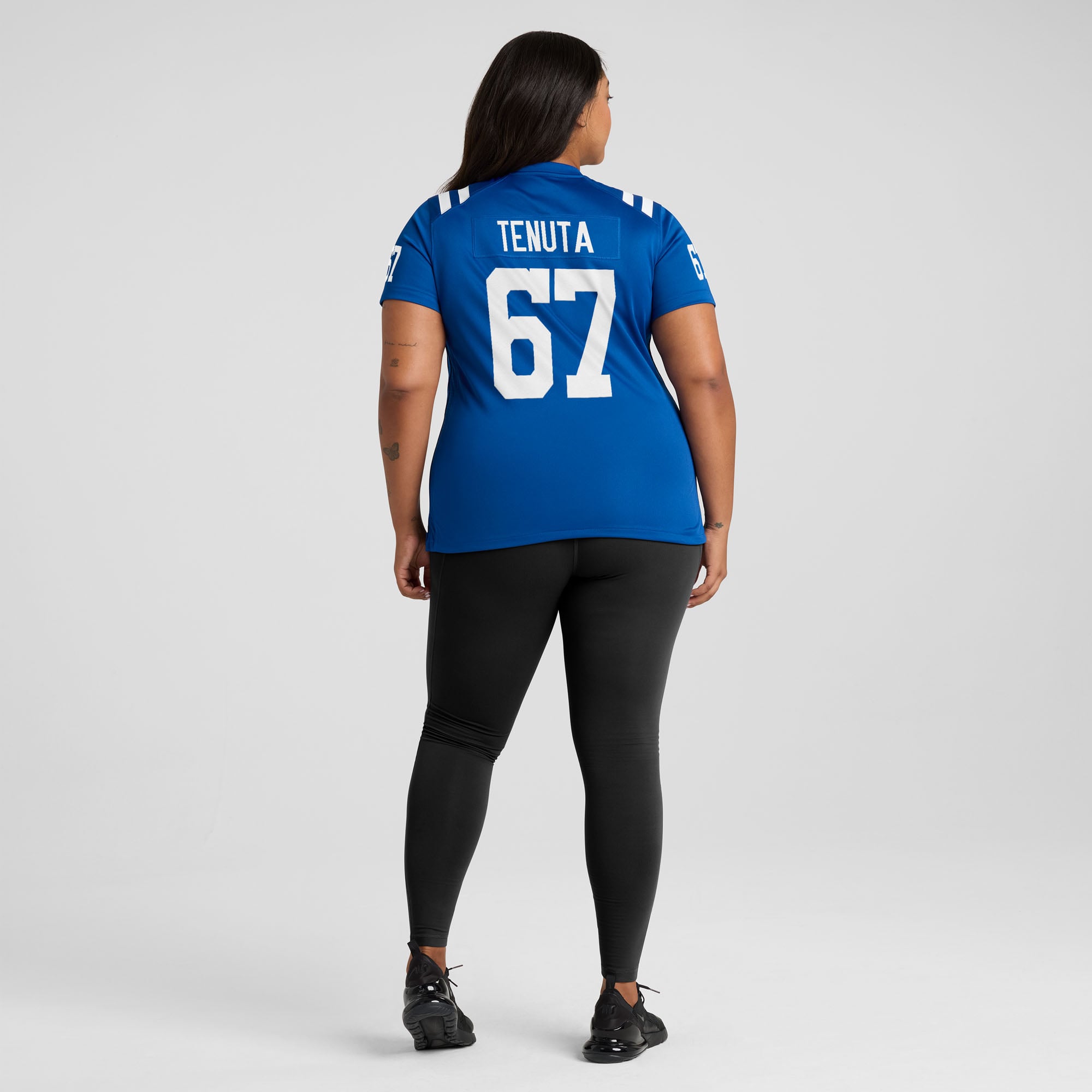 Luke Tenuta Indianapolis Colts Women's Team Game Jersey - Royal - Image 8
