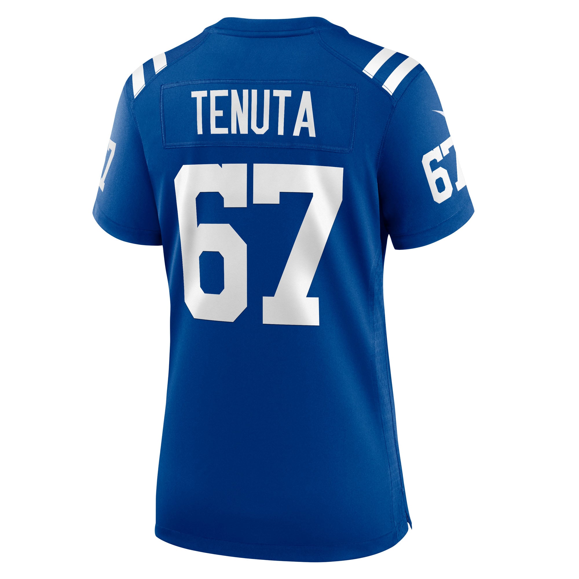 Luke Tenuta Indianapolis Colts Women's Team Game Jersey - Royal - Image 4