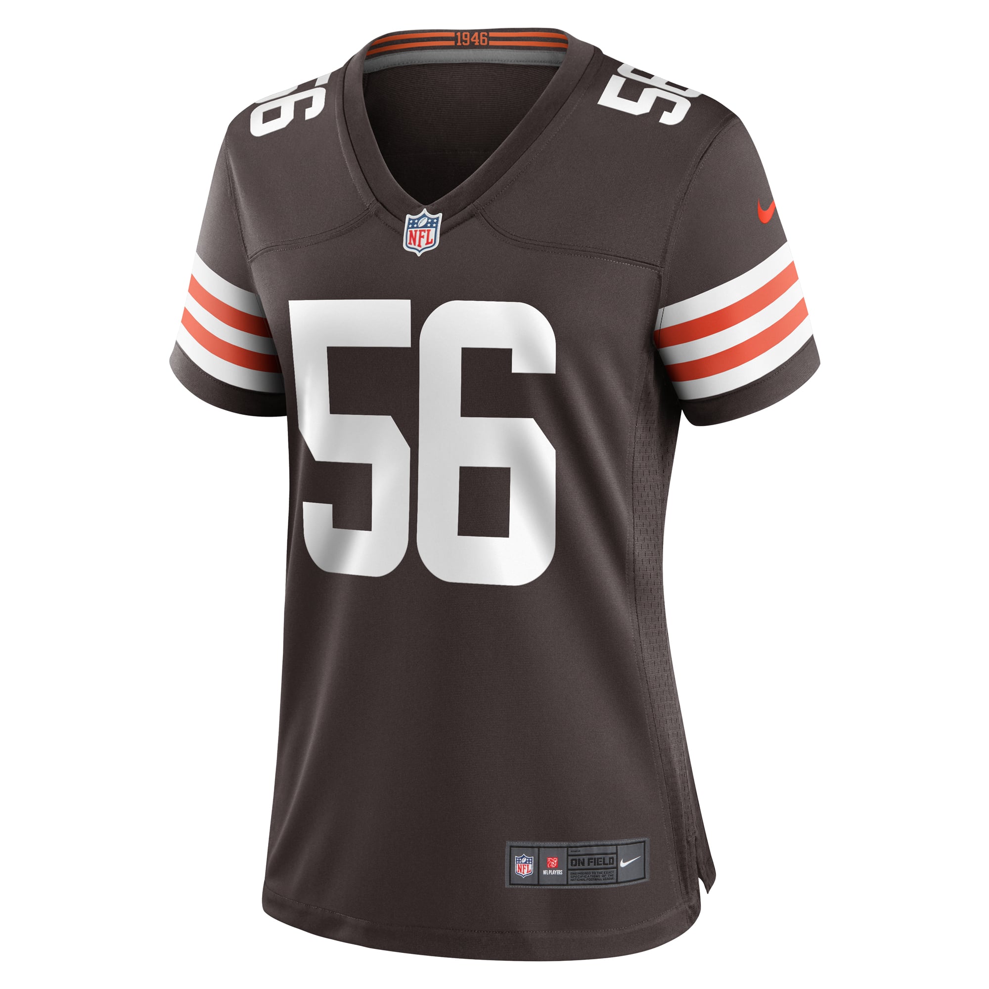 Luke Wypler Cleveland Browns Women's Team Game Jersey - Brown - Image 3