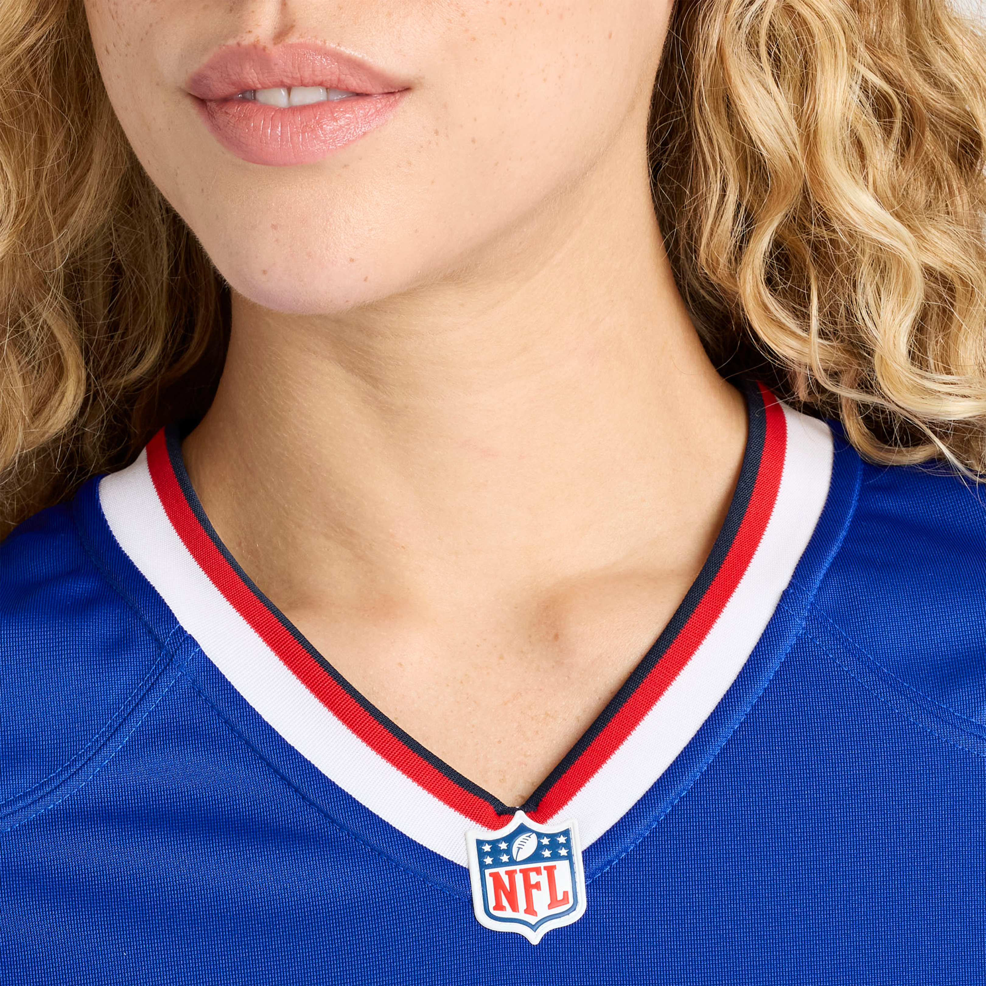 Mac Dalena Buffalo Bills Women's Team Game Jersey - Royal - Image 7