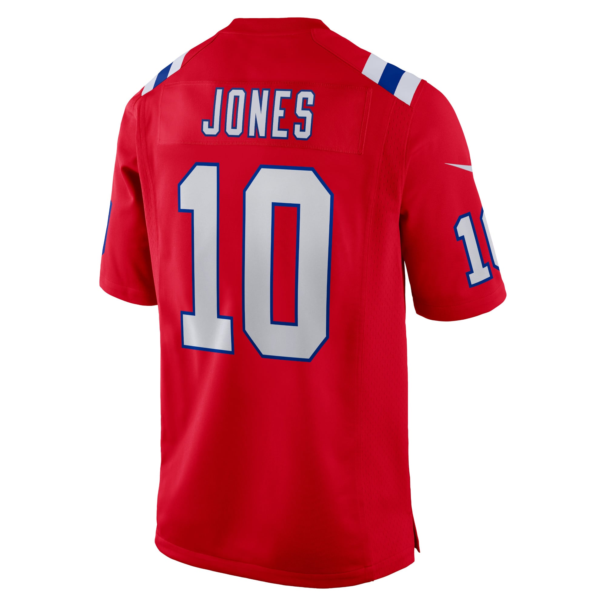 Mac Jones New England Patriots Youth Game Jersey - Red - Image 4