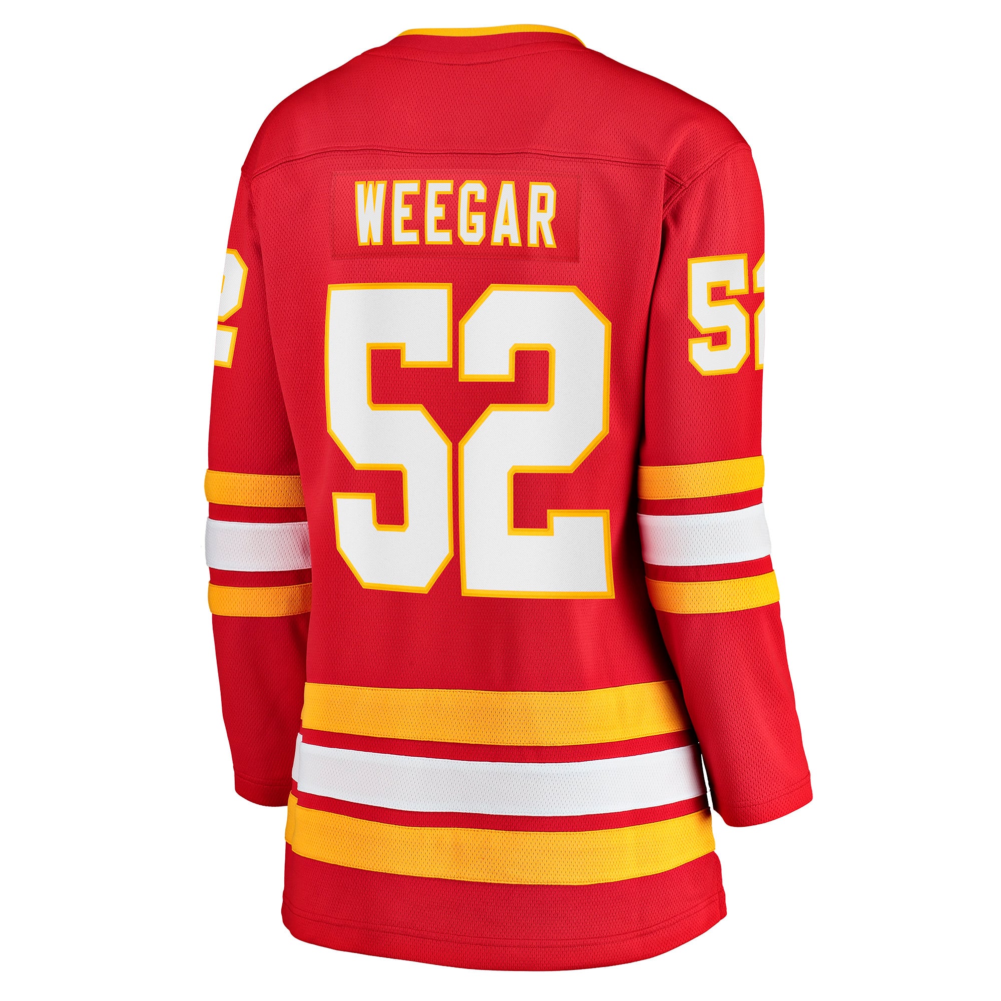 MacKenzie Weegar Calgary Flames Women's Home Breakaway Player Jersey - Red - Image 4