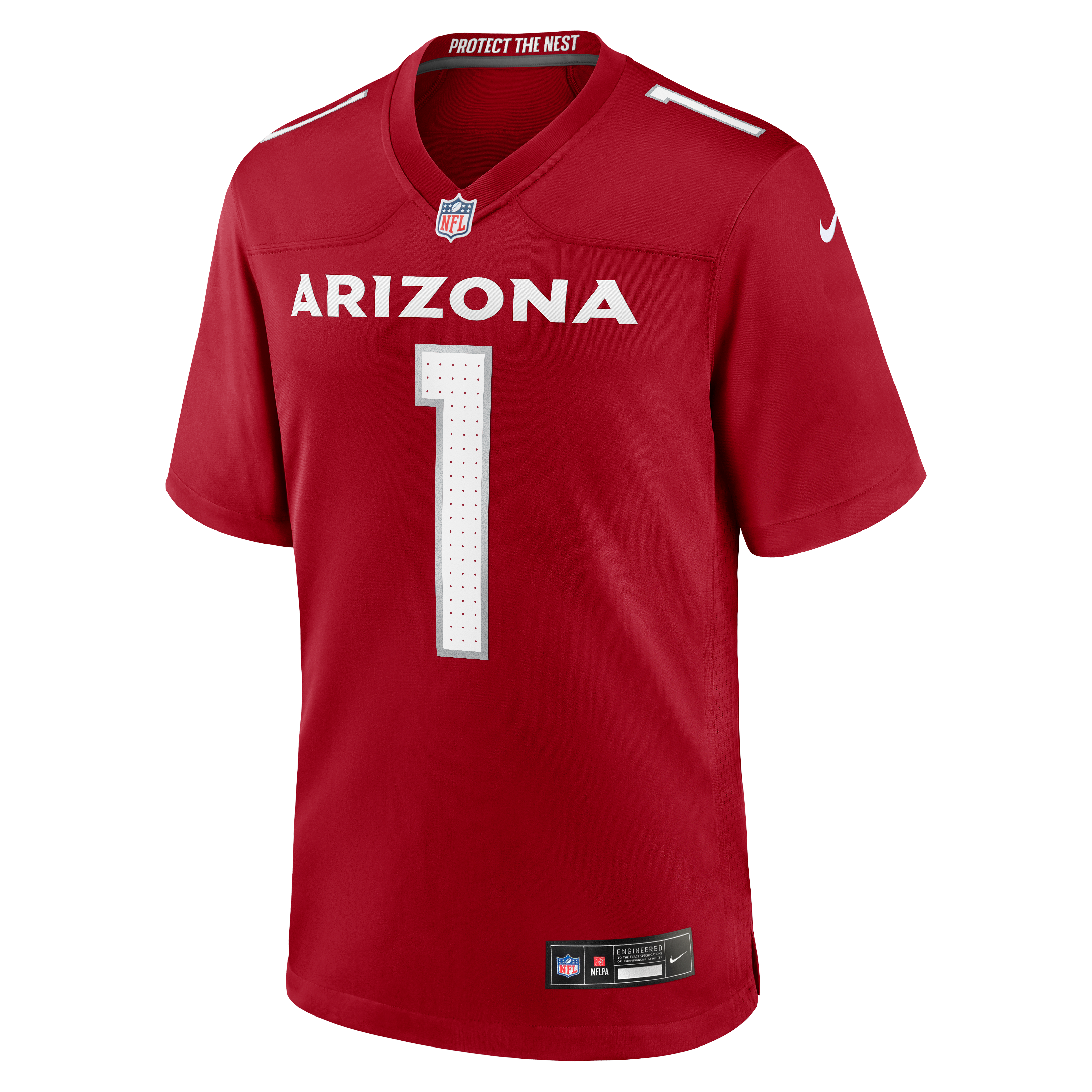 Mack Wilson Arizona Cardinals Team Game Jersey - Cardinal - Image 3
