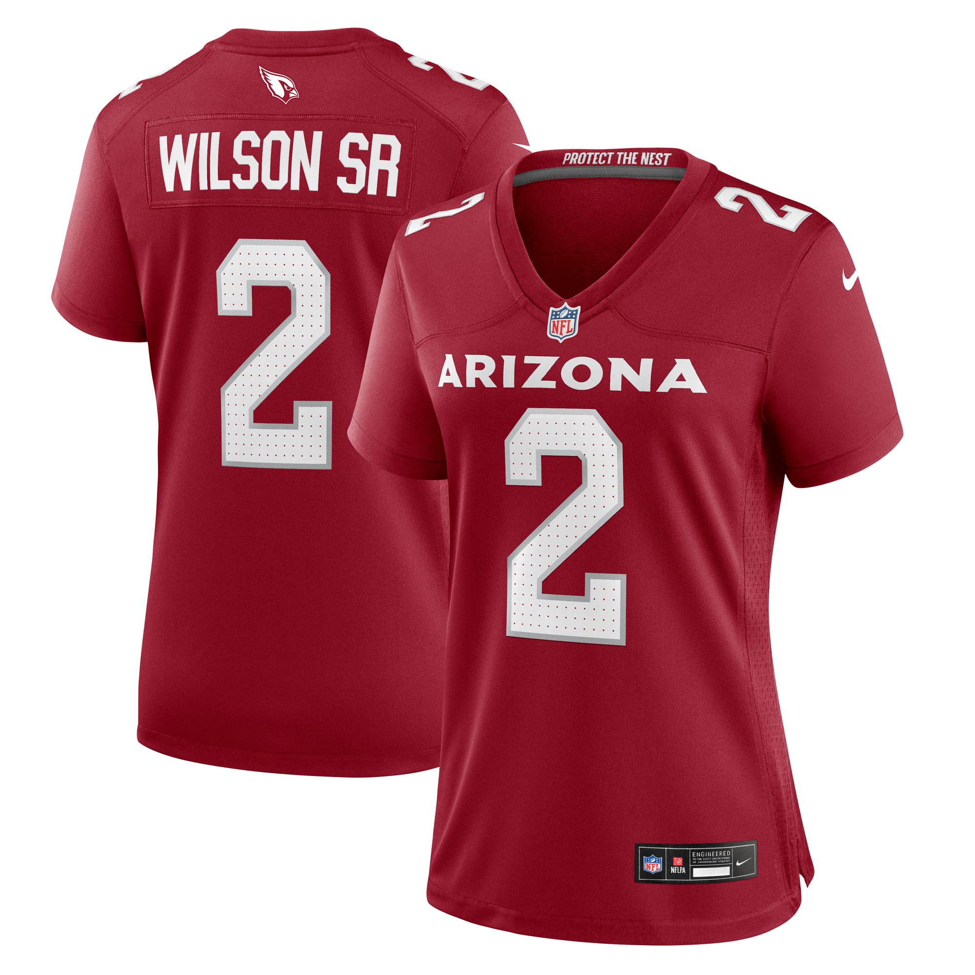 Mack Wilson Sr. Arizona Cardinals Women's Team Game Jersey - Cardinal - Image 2