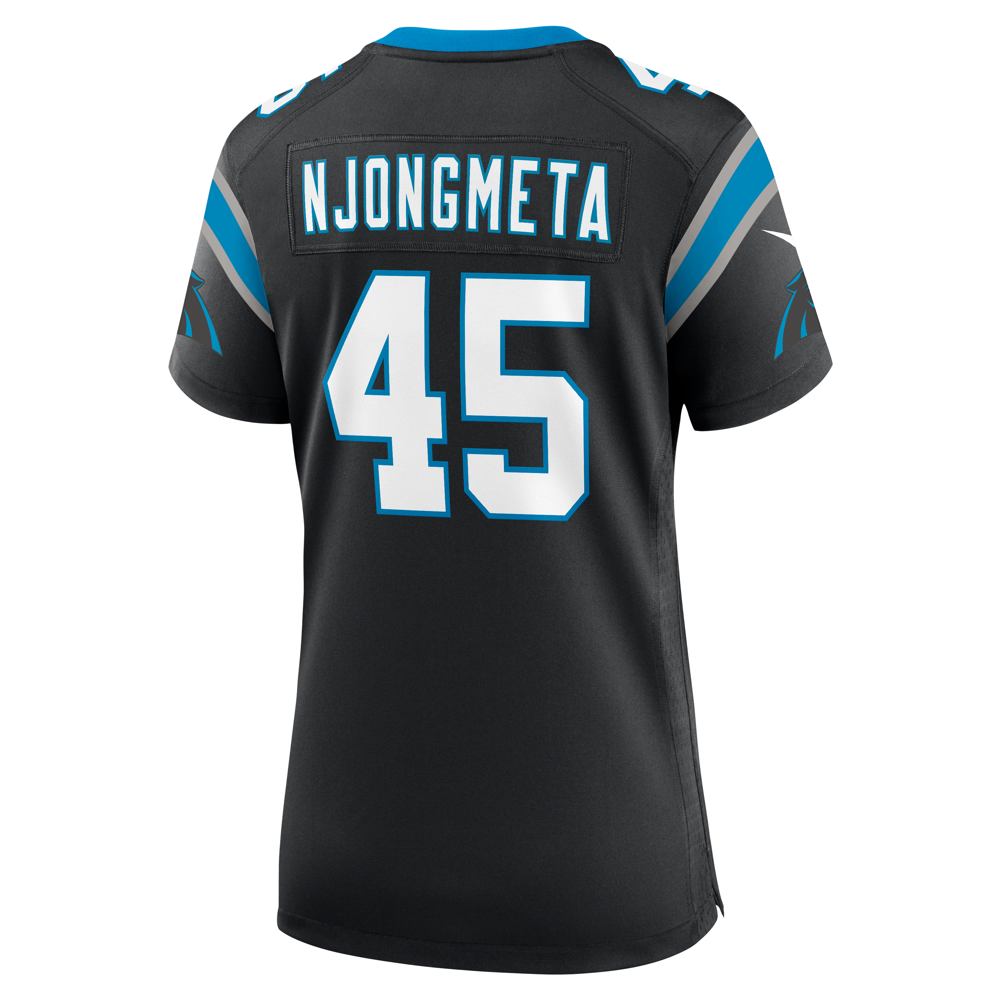 Maema Njongmeta Carolina Panthers Women's Team Game Jersey - Black - Image 8