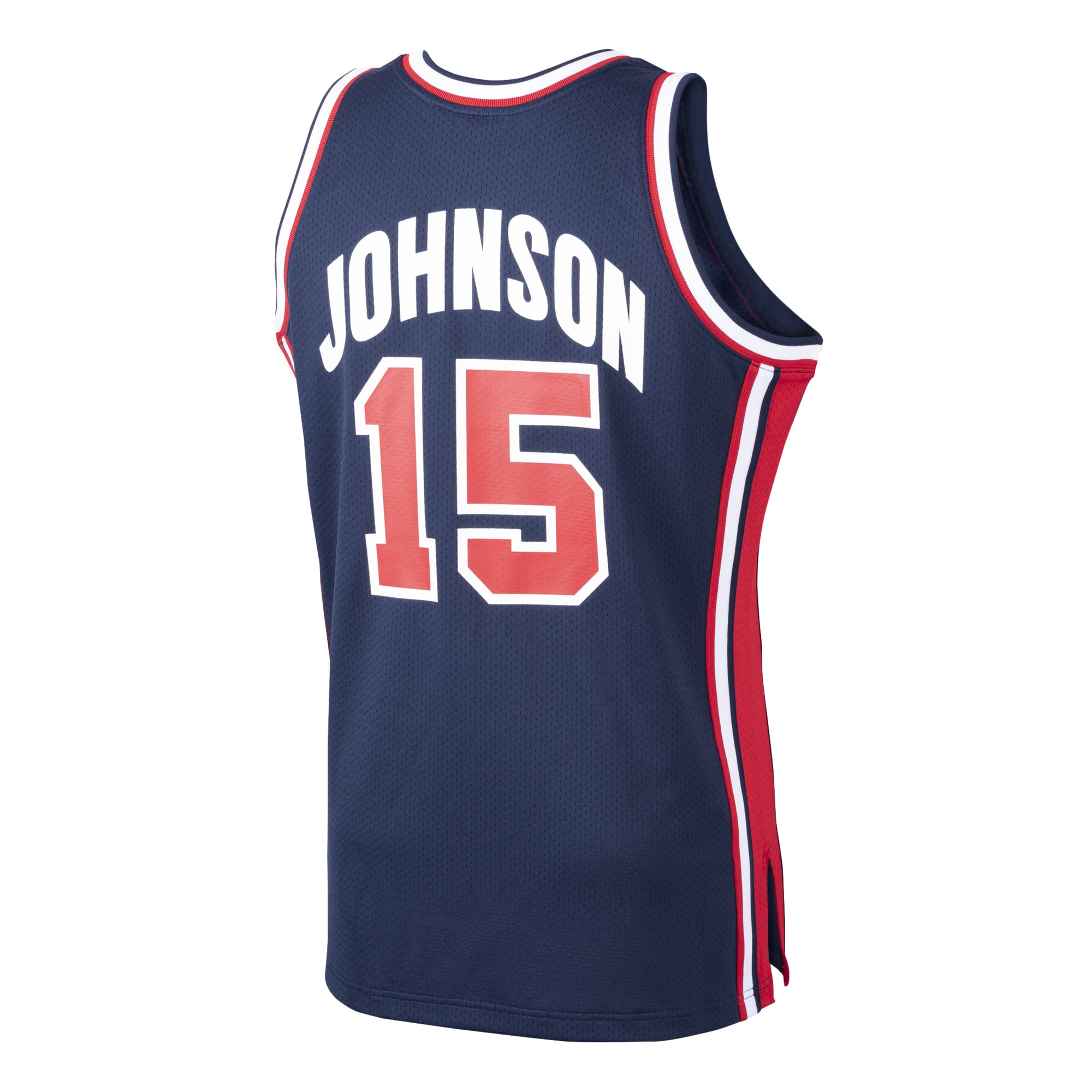 Magic Johnson USA Basketball 1992 Dream Team Jersey - Navy - Image 4