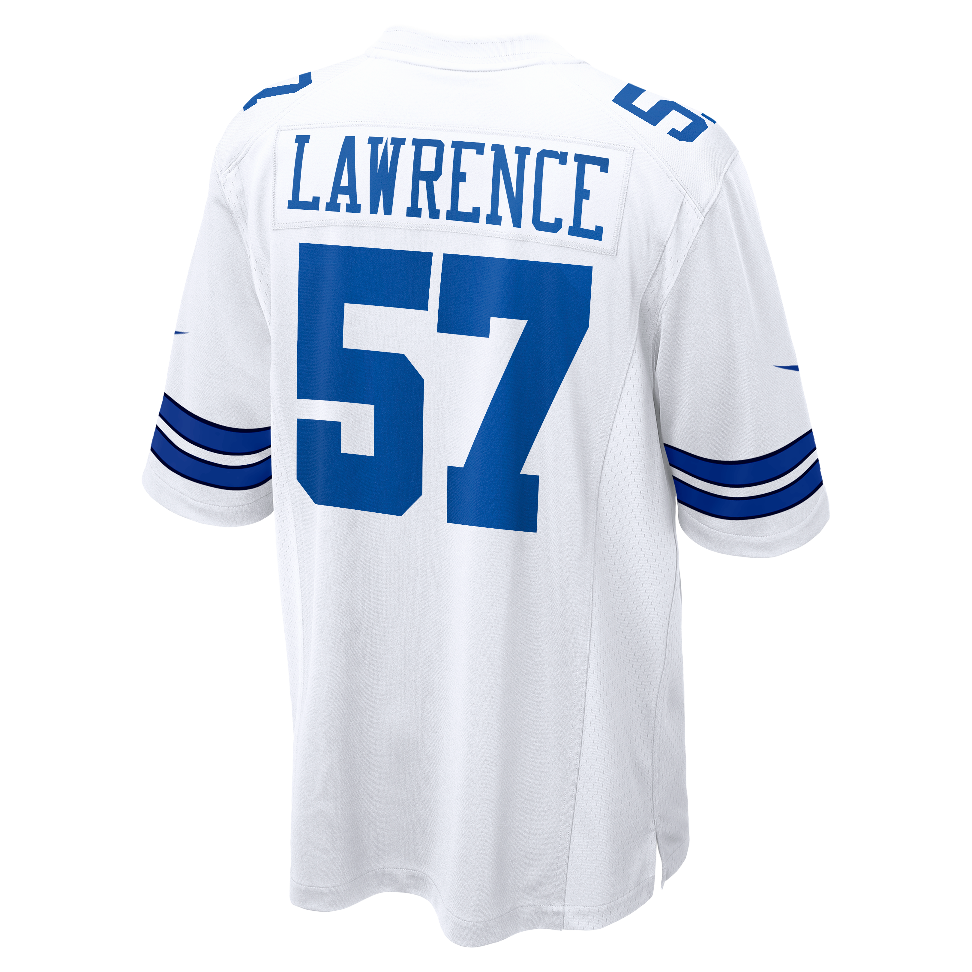 Malachi Lawrence Dallas Cowboys Game Jersey - White - Image 4