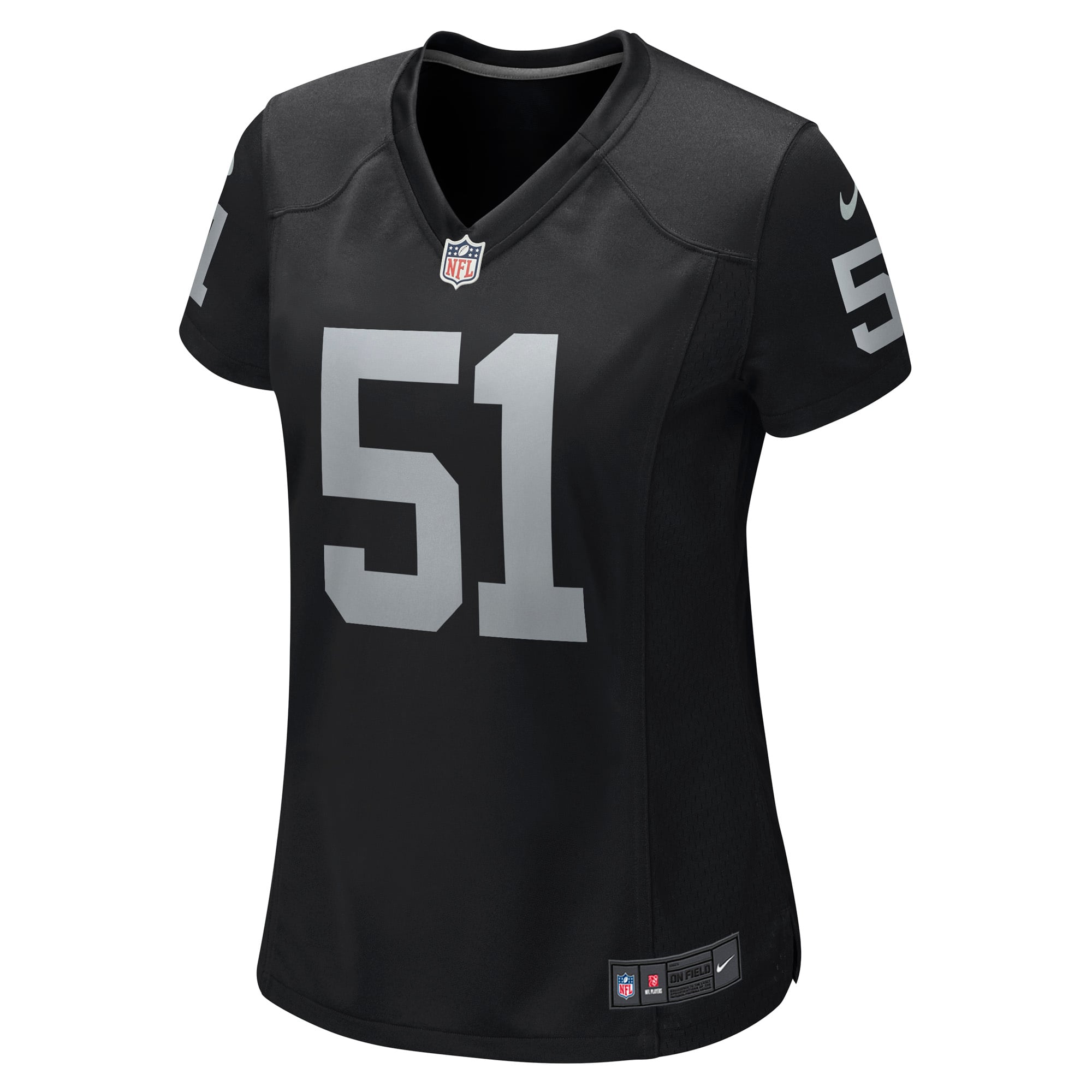 Malcolm Koonce Las Vegas Raiders Women's Game Jersey - Black - Image 3