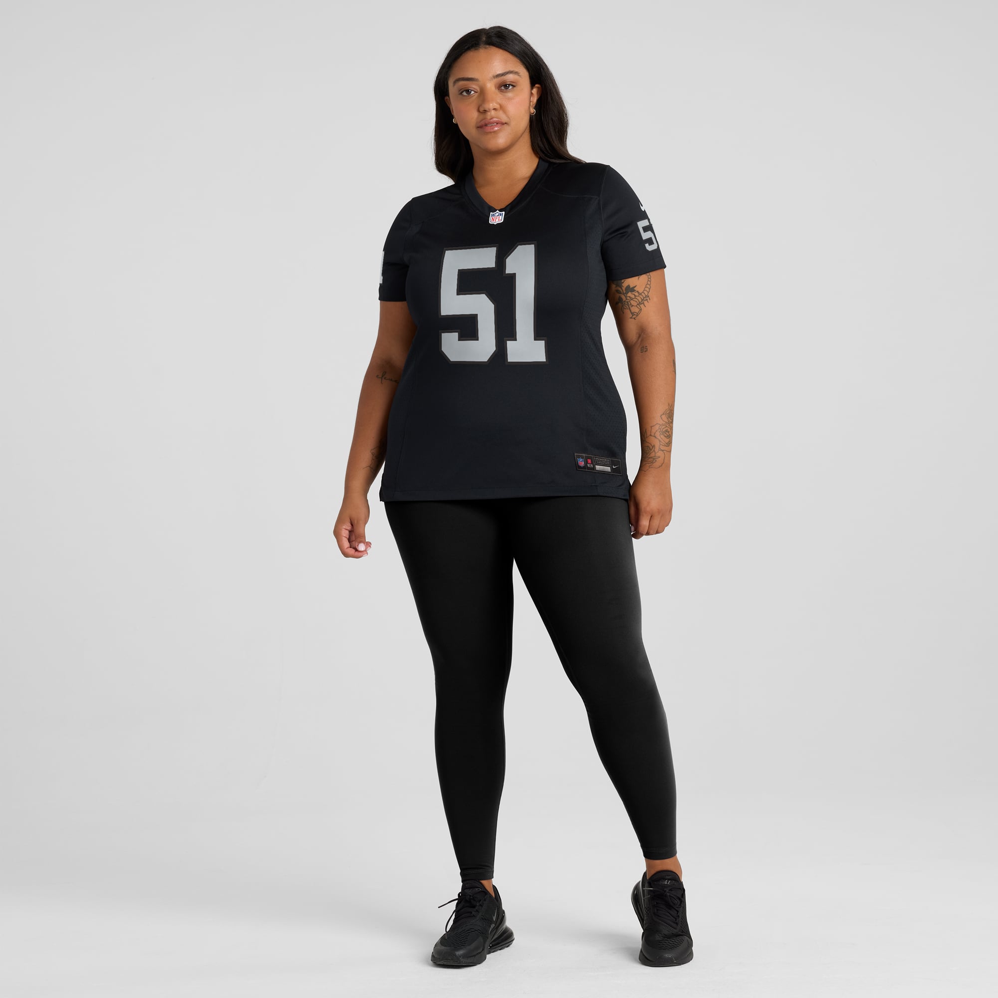 Malcolm Koonce Las Vegas Raiders Women's Game Jersey - Black - Image 7