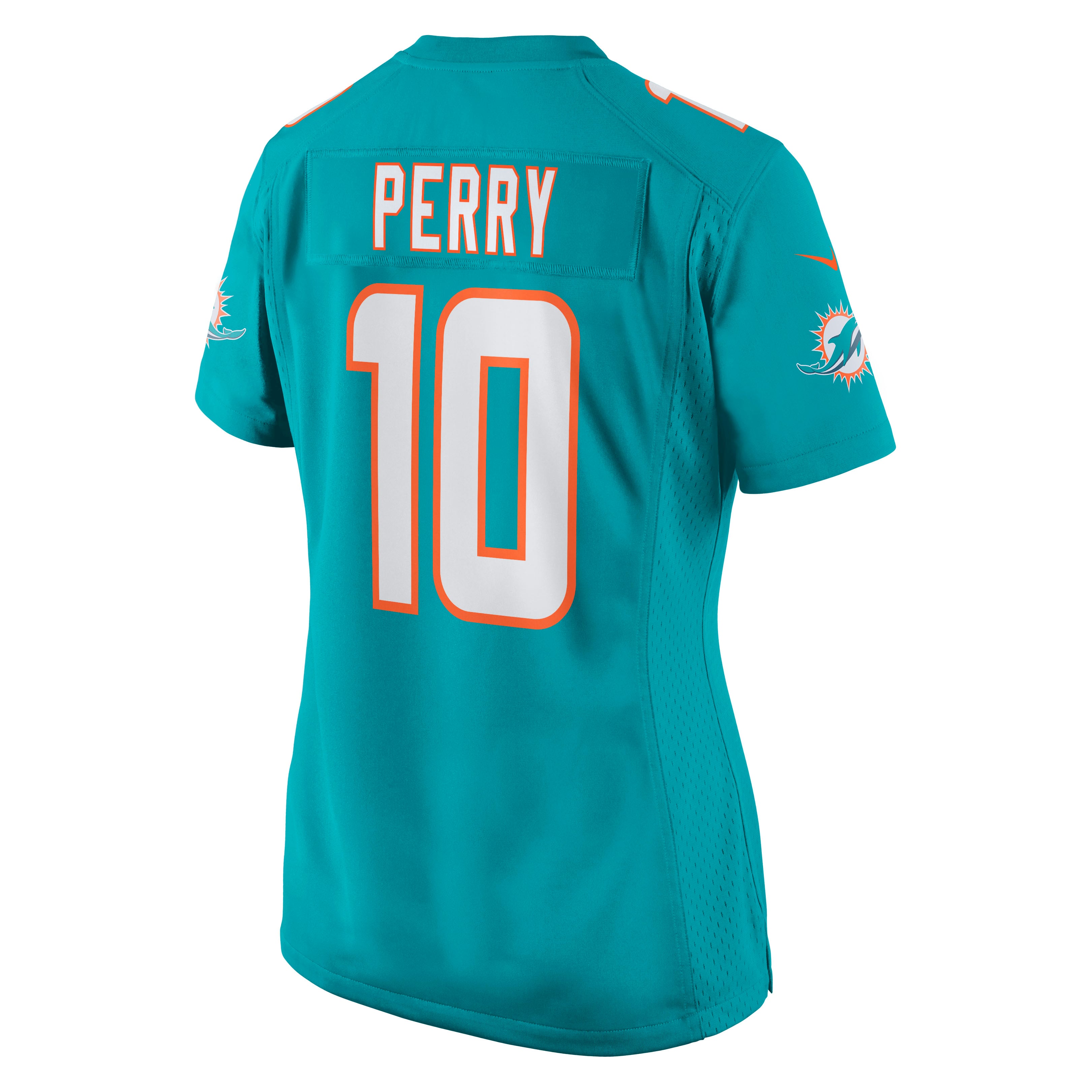Malcolm Perry Miami Dolphins Women's Game Jersey - Aqua - Image 4