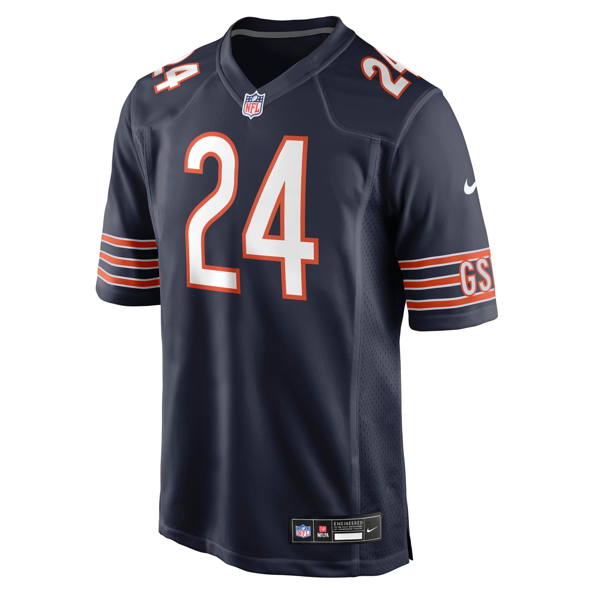 Malik Muhammad Chicago Bears Team Game Jersey - Navy - Image 5