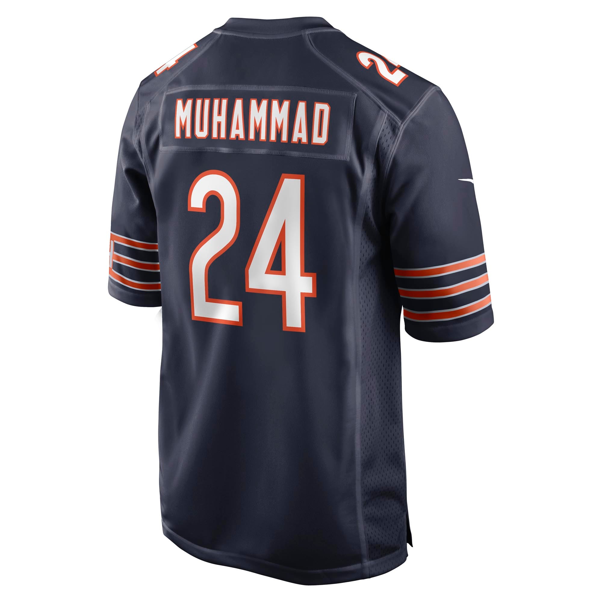 Malik Muhammad Chicago Bears Team Game Jersey - Navy - Image 6