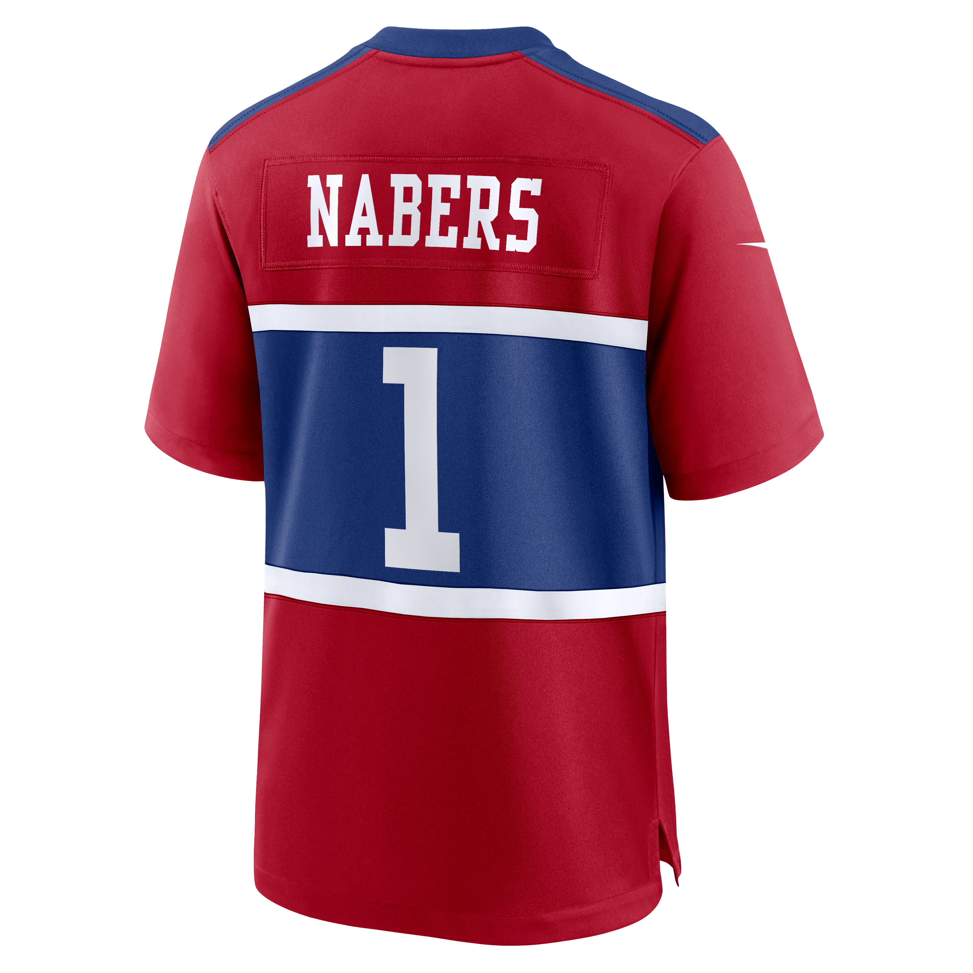 Malik Nabers New York Giants Player Game Jersey - Red - Image 9