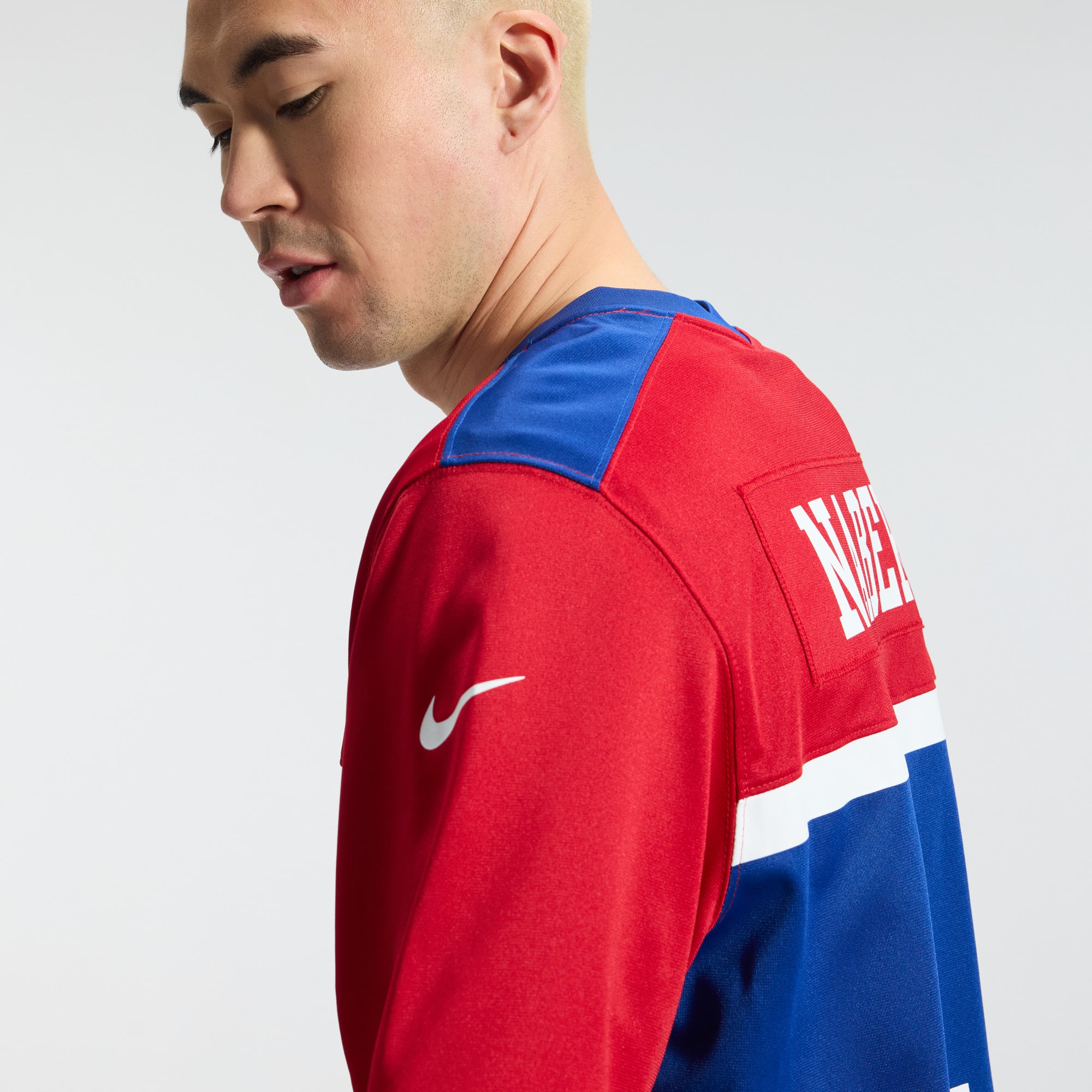 Malik Nabers New York Giants Player Game Jersey - Red - Image 12