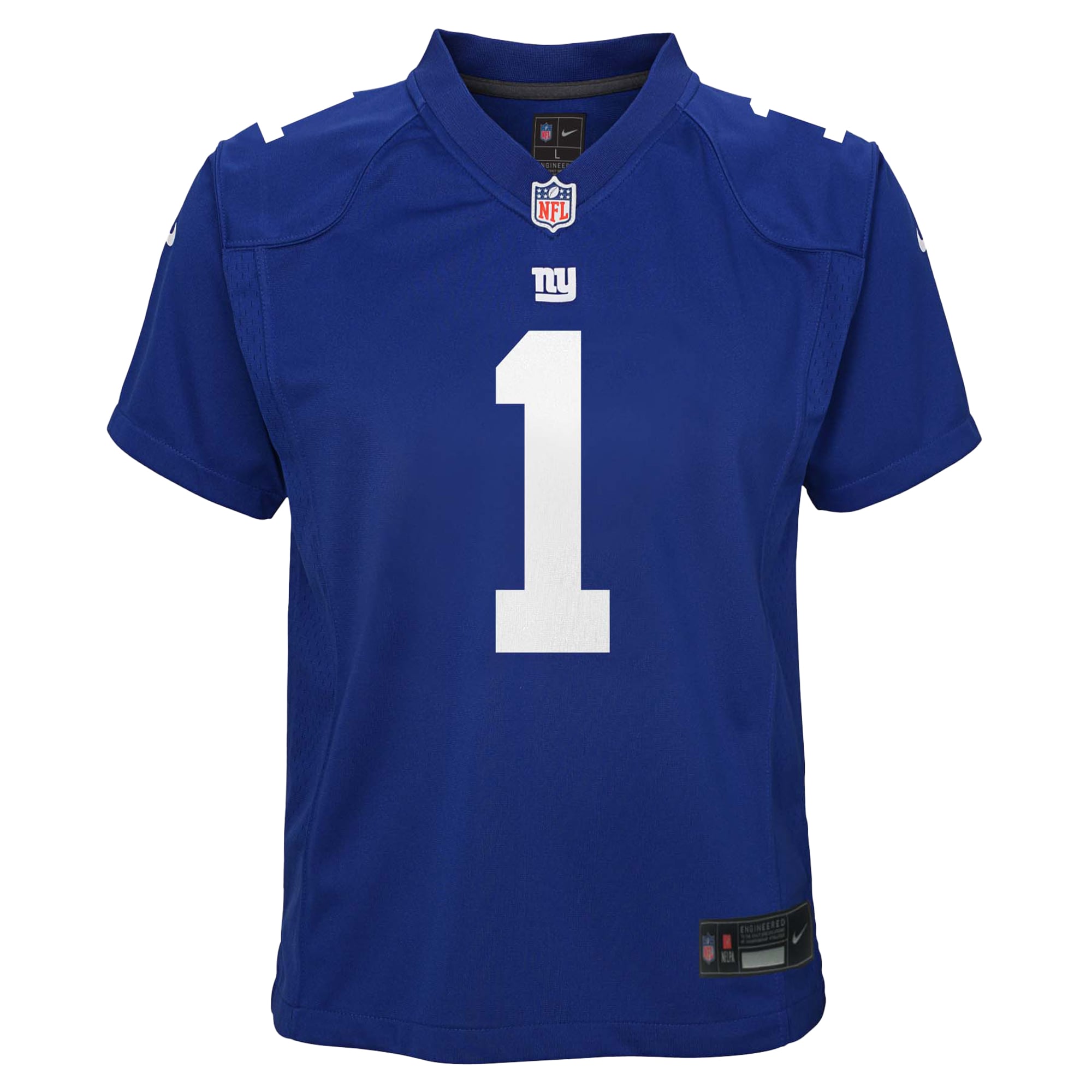 Malik Nabers New York Giants Youth Game Jersey - Royal - Image 3