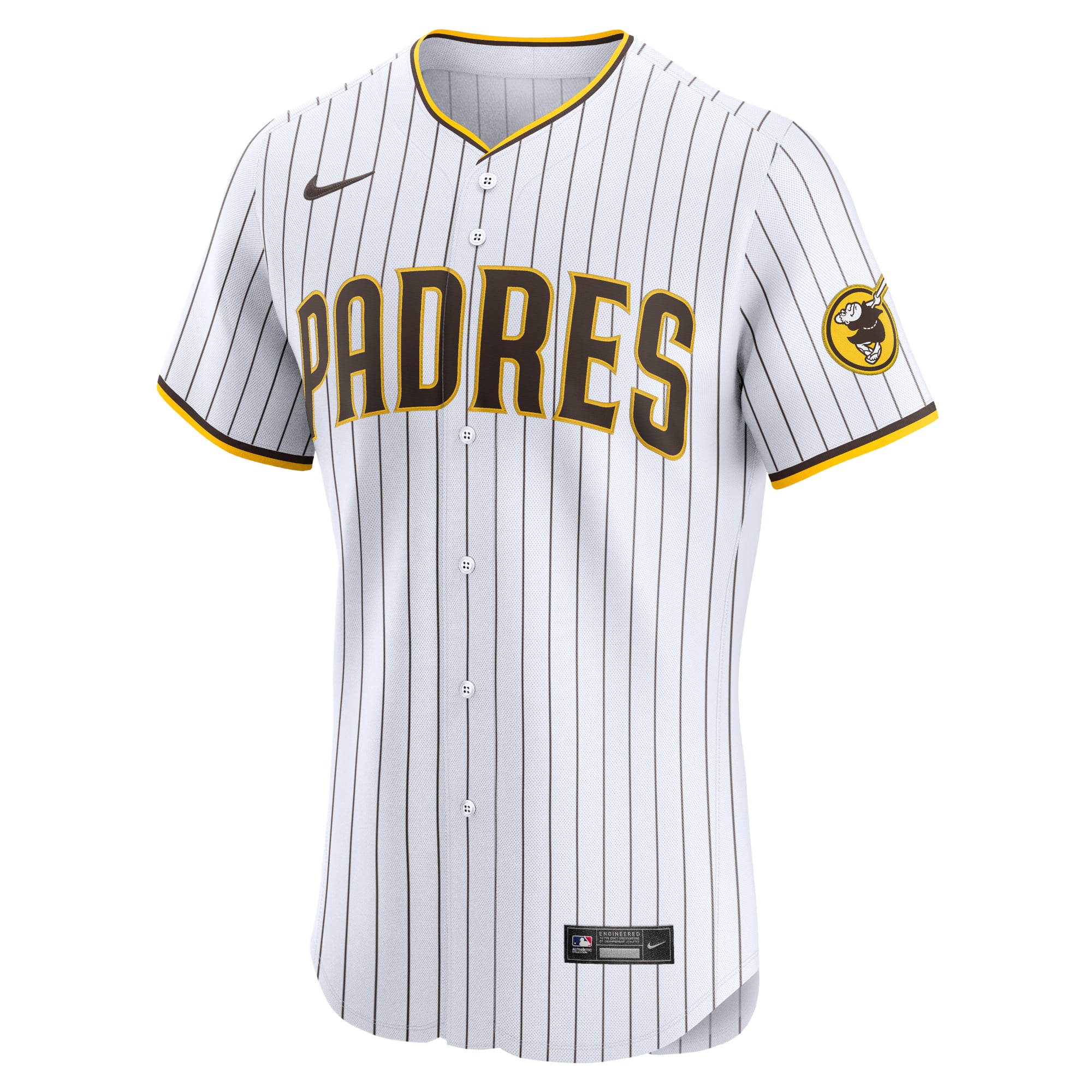 Manny Machado San Diego Padres Home Elite Jersey - White - Image 3