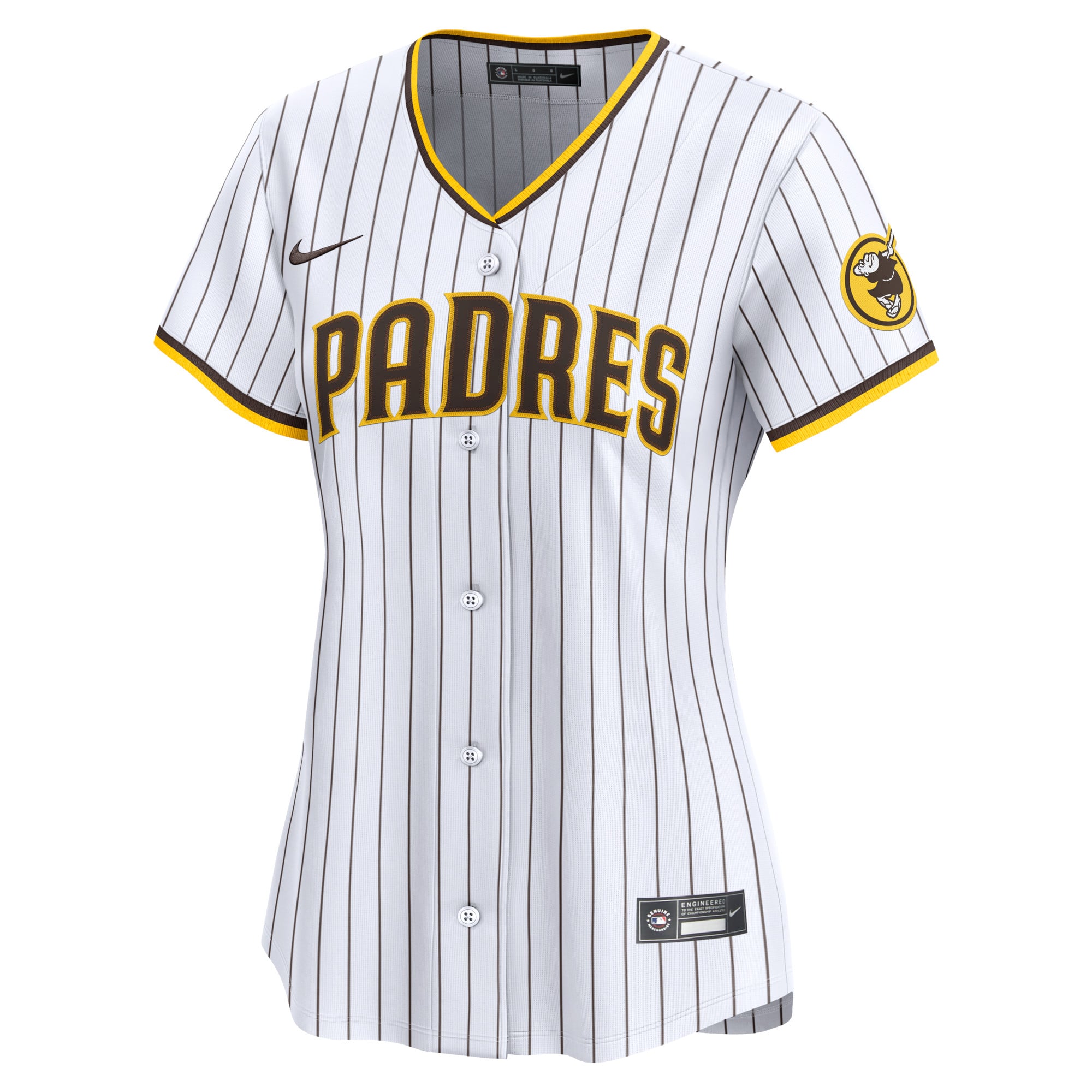 Manny Machado San Diego Padres Women's Home Limited Player Jersey - White - Image 3