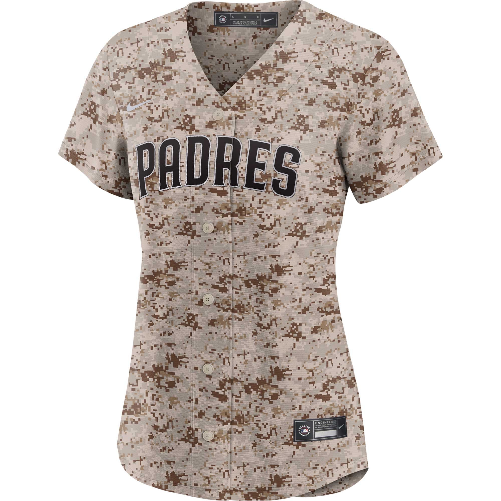 Manny Machado San Diego Padres Women's USMC Alternate Player Jersey - Camo - Image 3