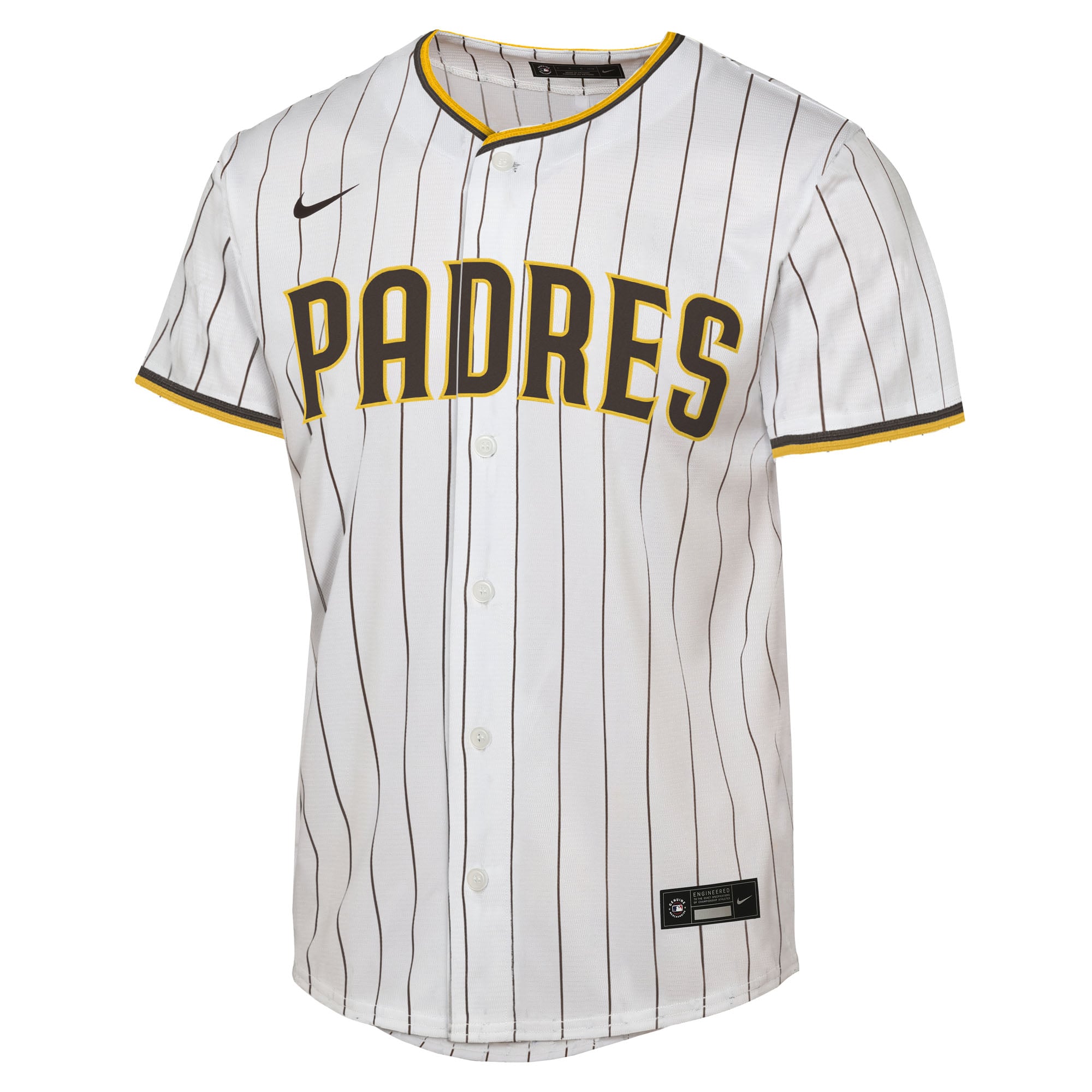 Manny Machado San Diego Padres Youth Home Player Jersey - White - Image 3