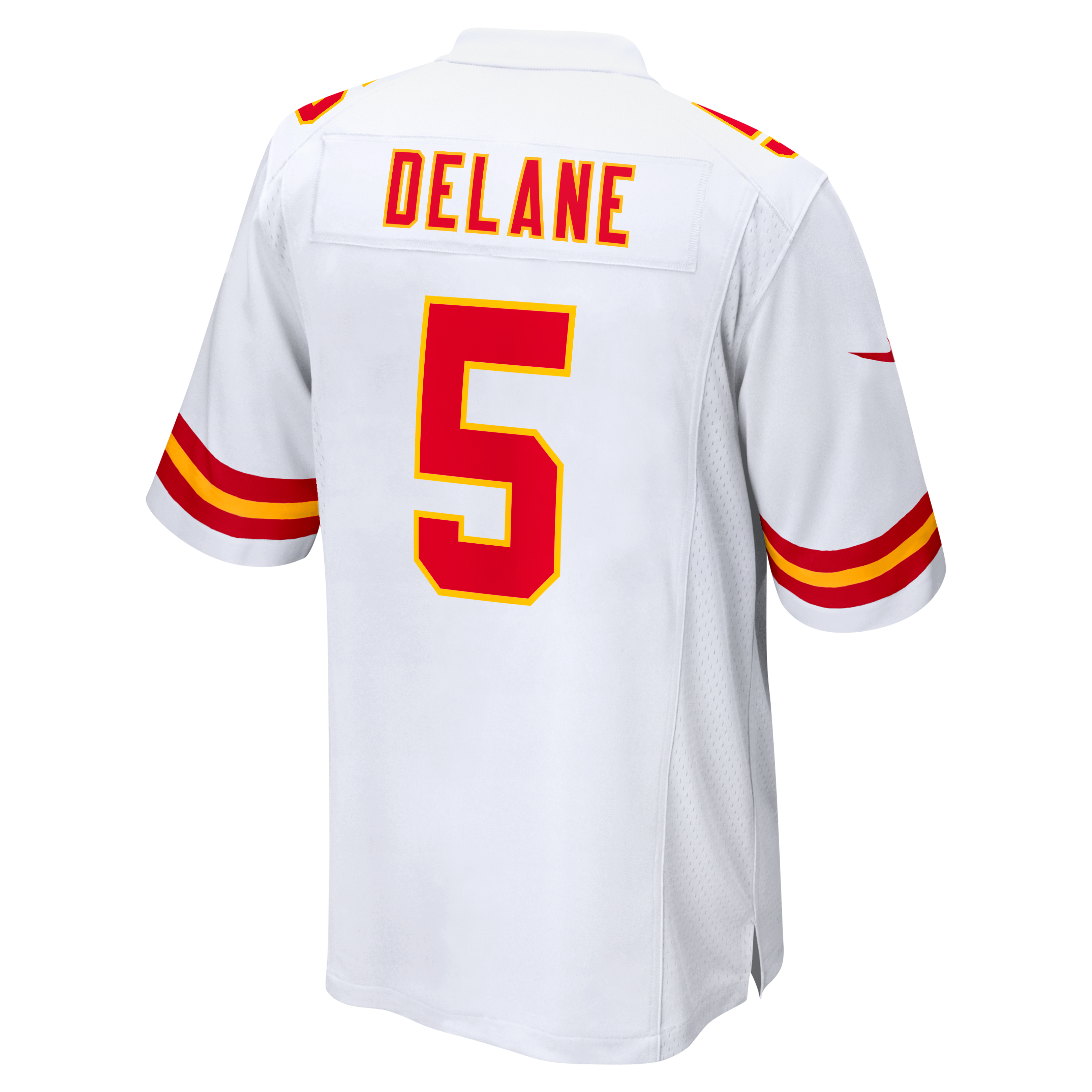 Mansoor Delane Kansas City Chiefs Game Jersey - White - Image 4