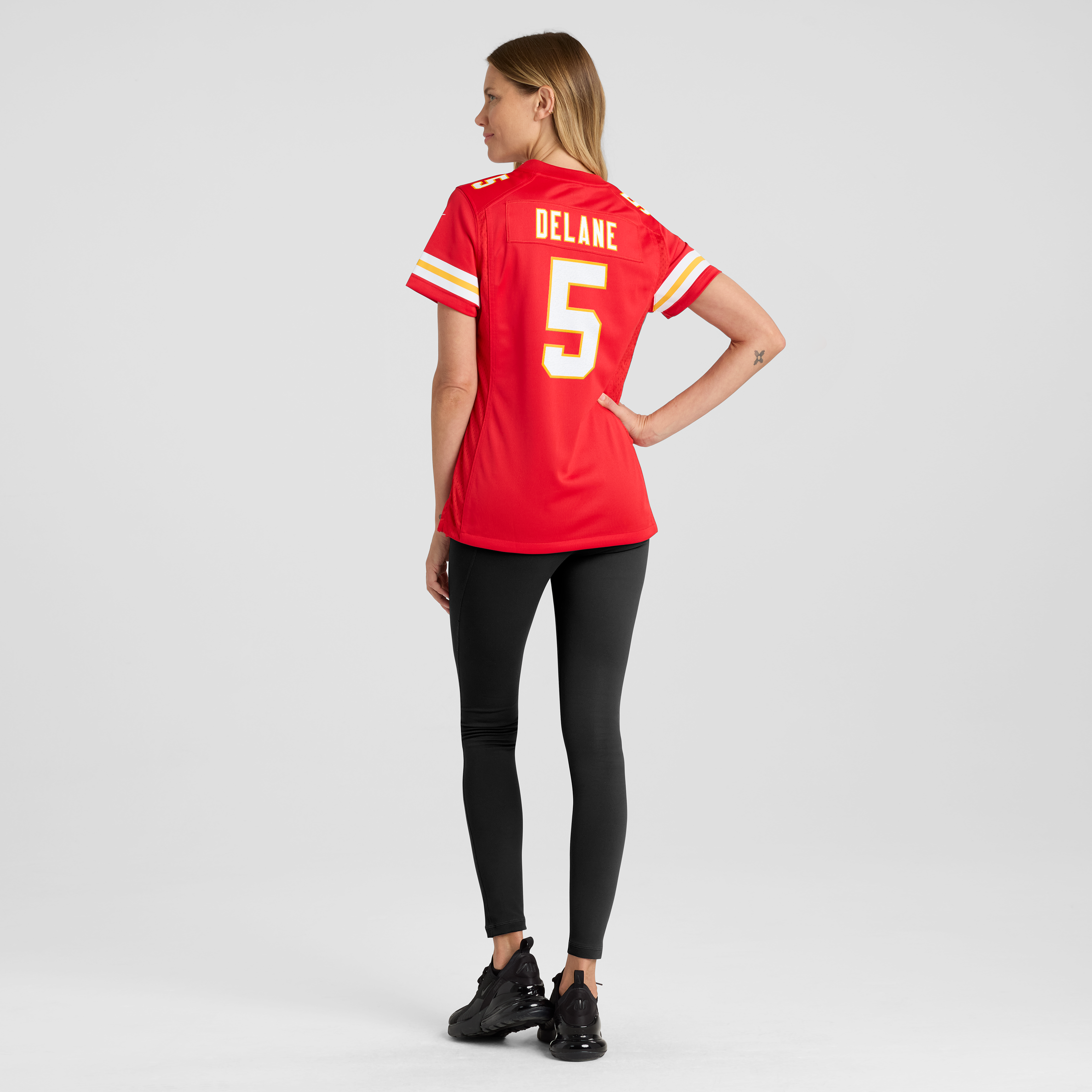 Mansoor Delane Kansas City Chiefs Women's Game Jersey - Red - Image 4
