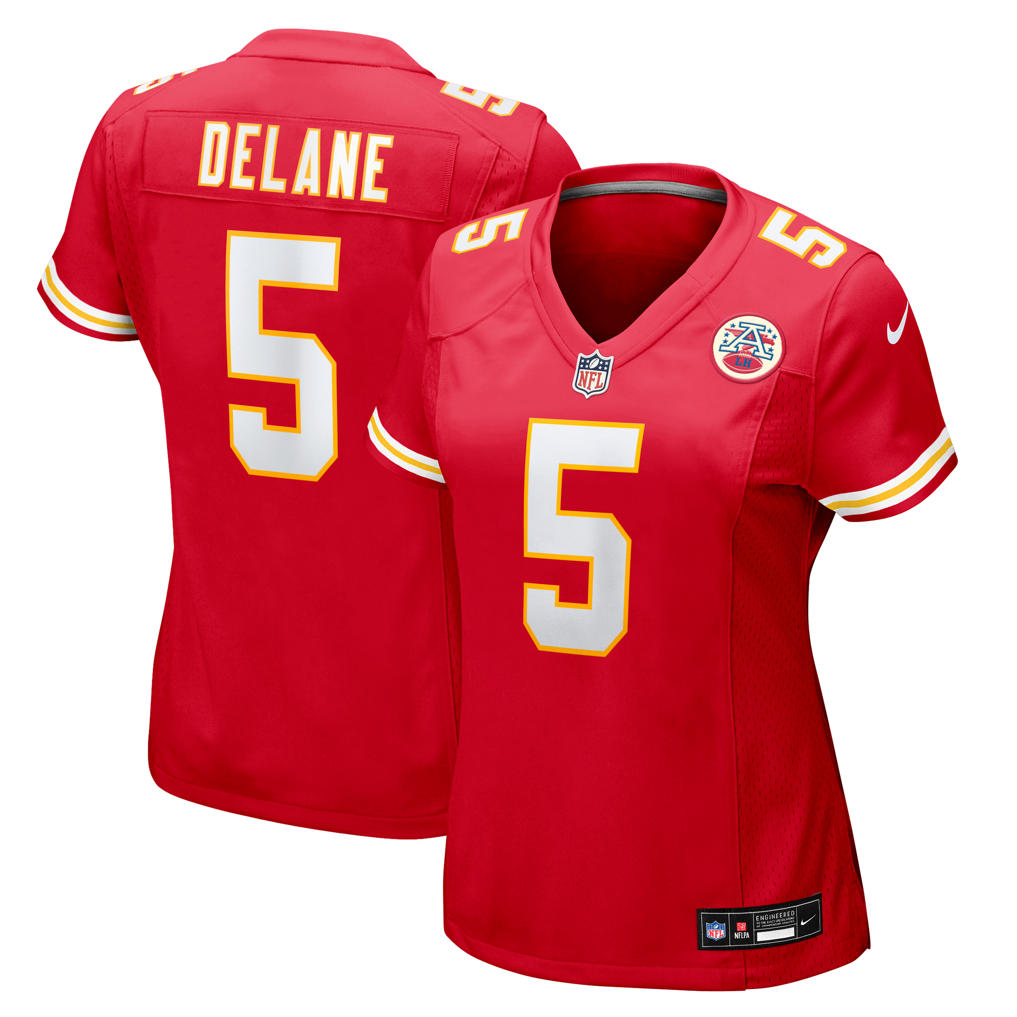 Mansoor Delane Kansas City Chiefs Women's Game Jersey - Red