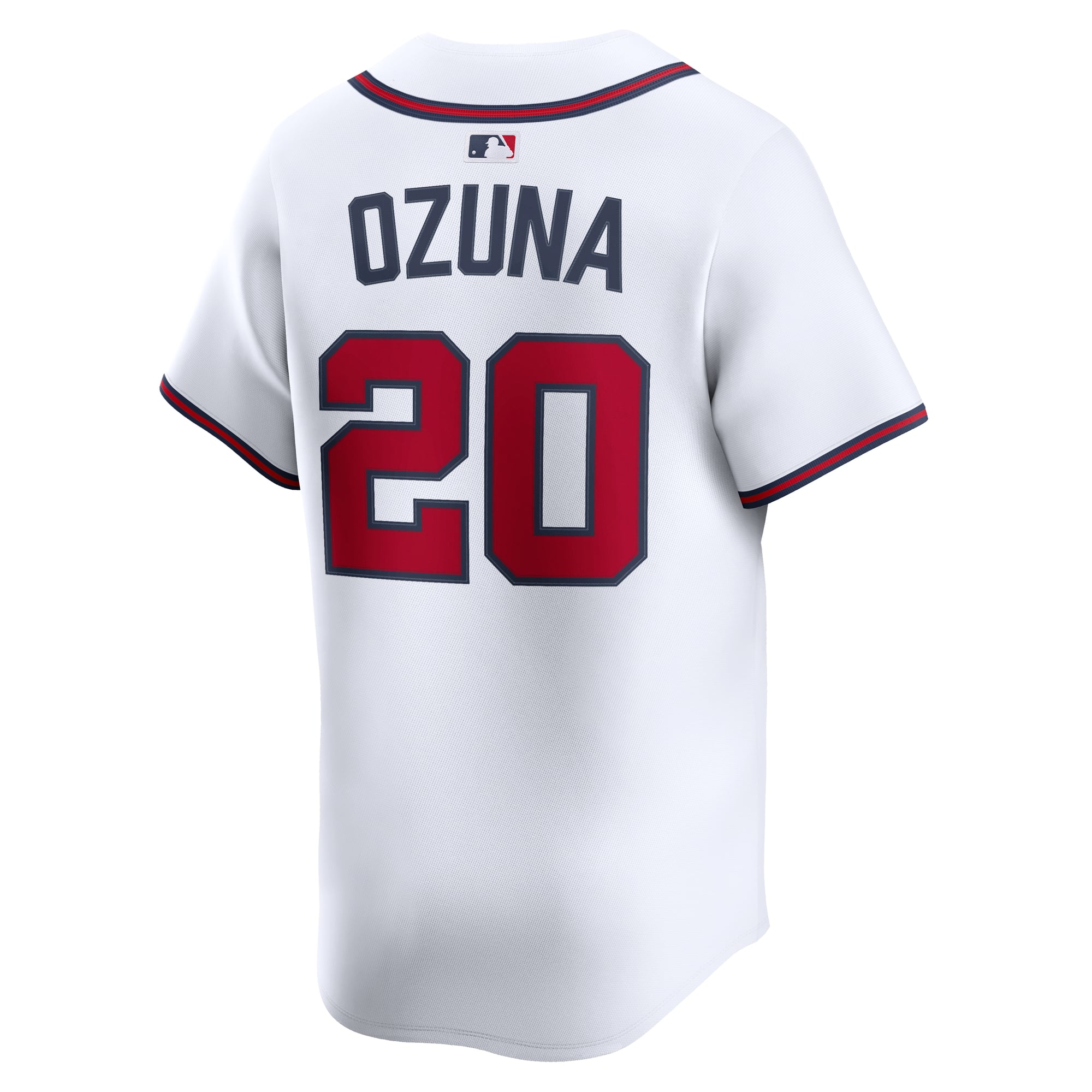 Marcell Ozuna Atlanta Braves Home Limited Player Jersey - White - Image 4