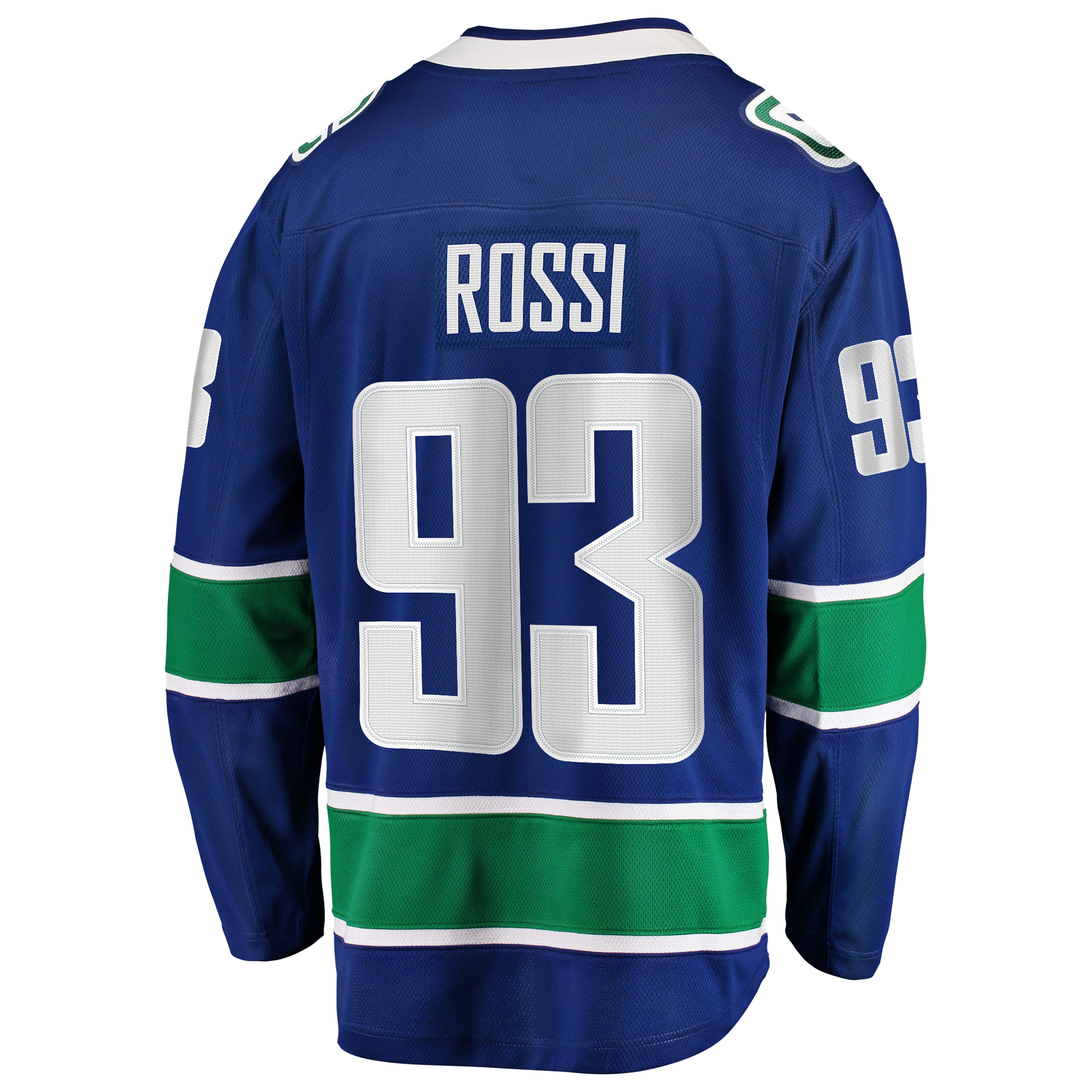Marco Rossi Vancouver Canucks Home Premier Breakaway Player Jersey - Blue - Image 4