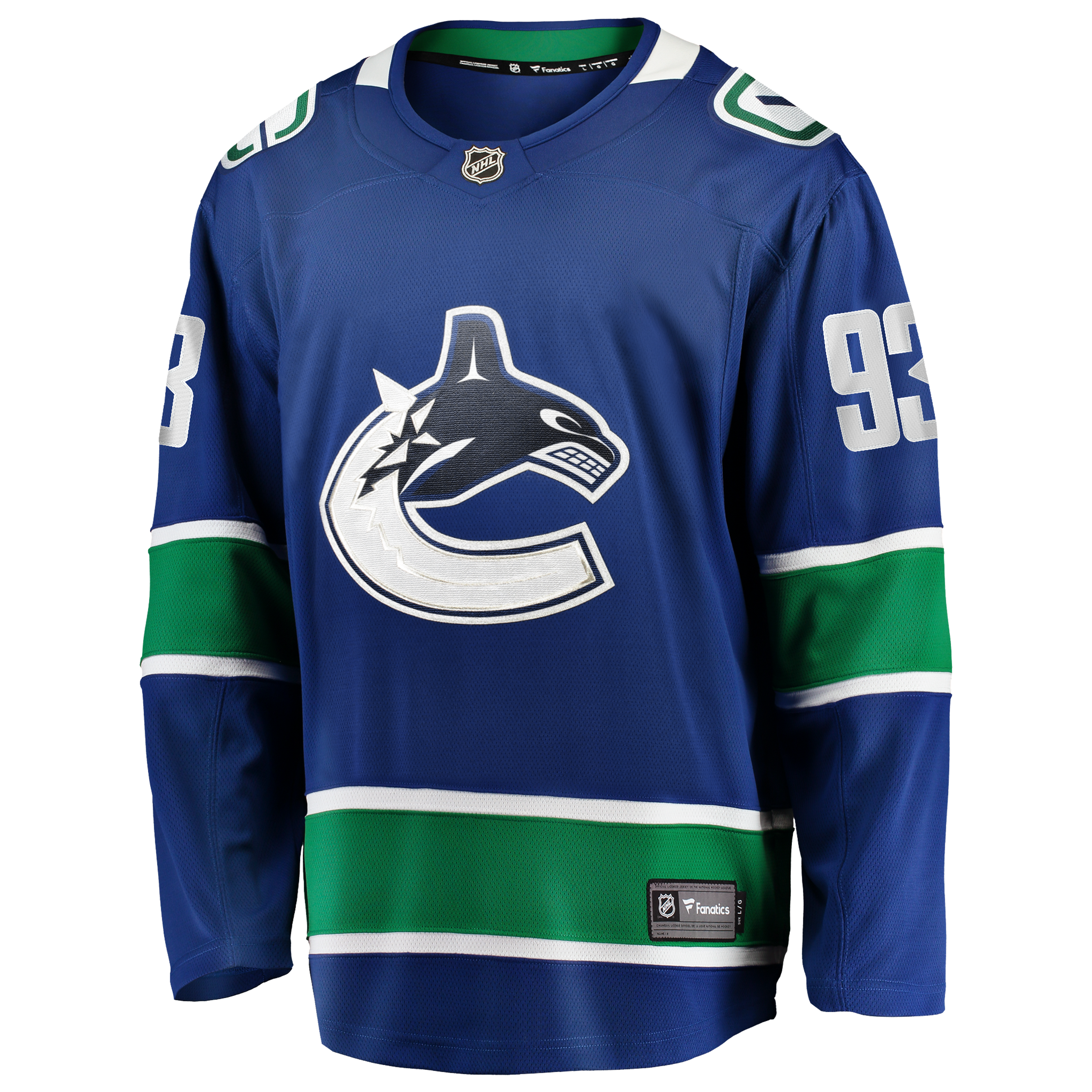 Marco Rossi Vancouver Canucks Home Premier Breakaway Player Jersey - Blue - Image 3