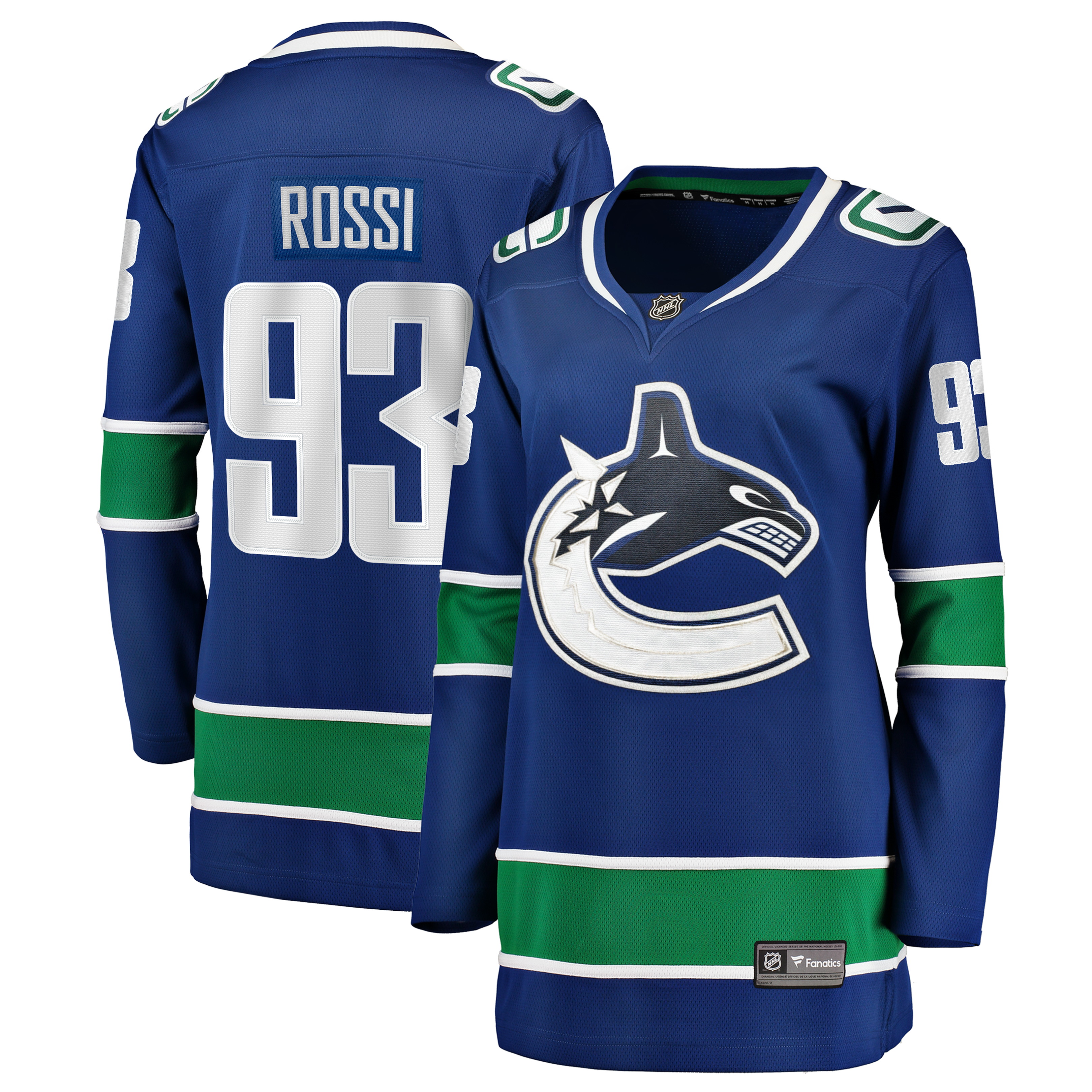 Marco Rossi Vancouver Canucks Women's Home Breakaway Player Jersey - Blue