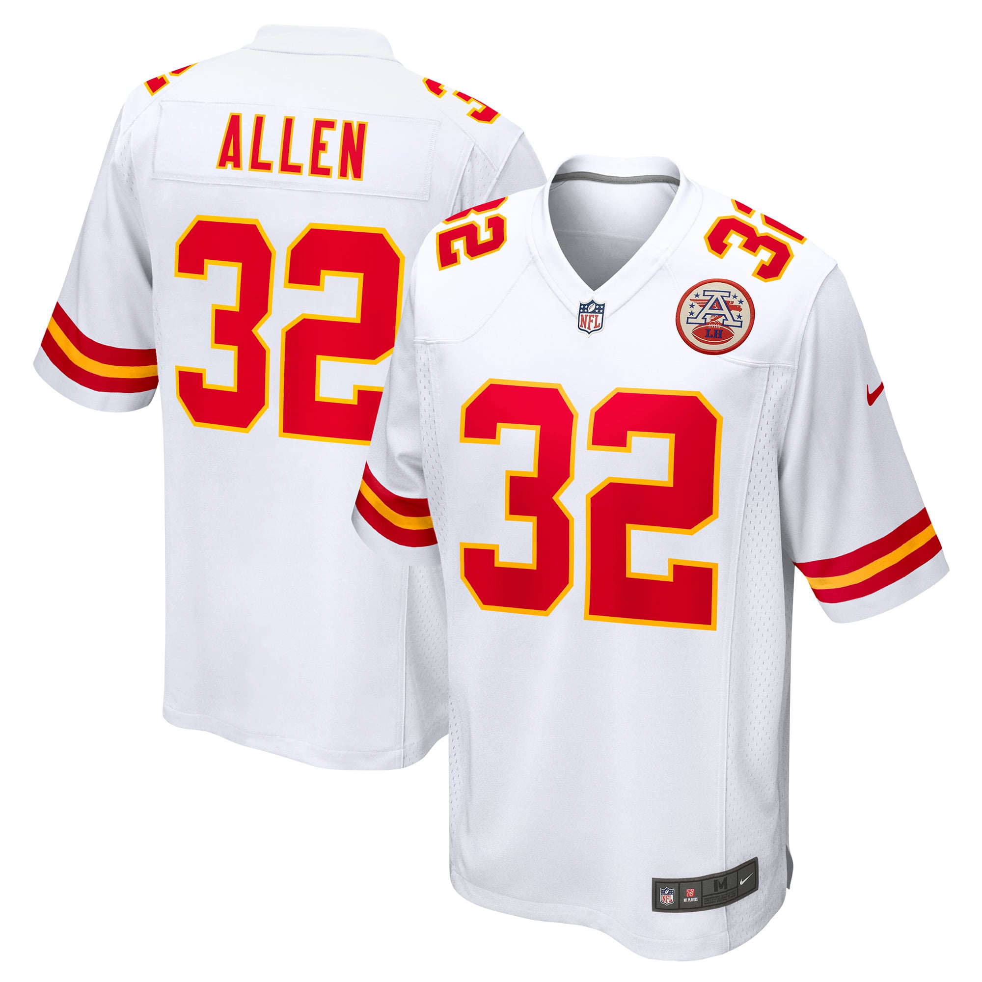 Marcus Allen Kansas City Chiefs Game Retired Player Jersey - White