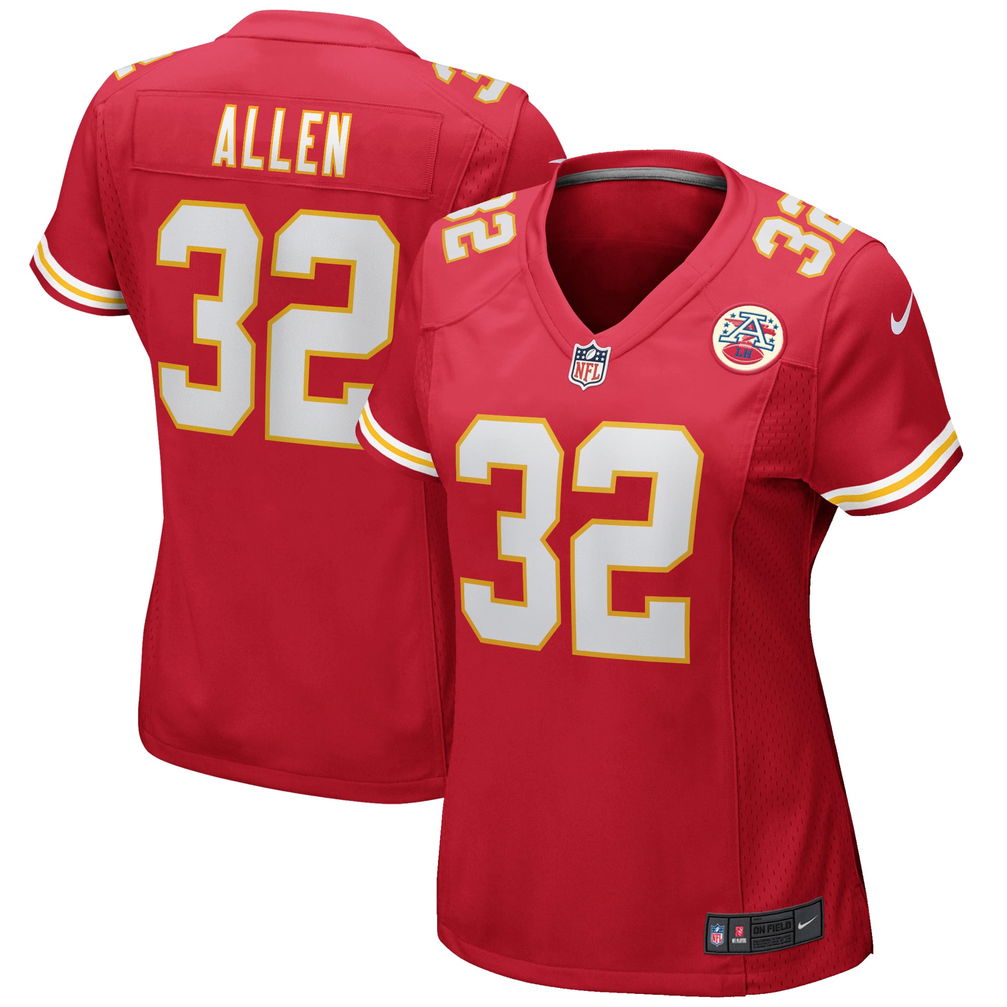 Marcus Allen Kansas City Chiefs Women's Game Retired Player Jersey - Red - Image 2