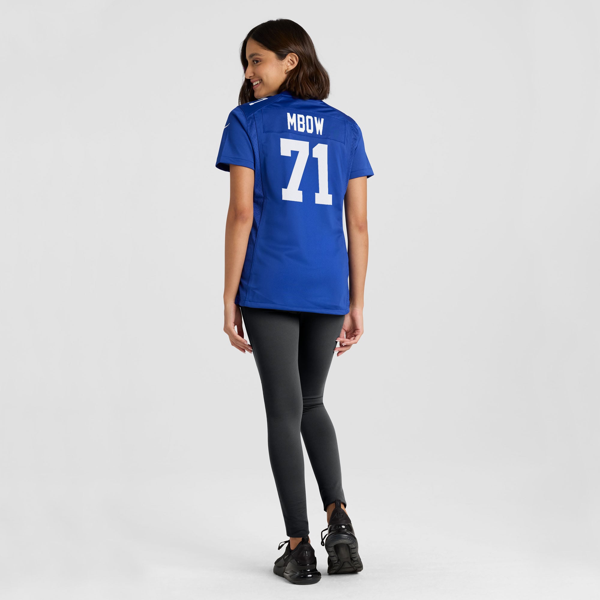 Marcus Mbow New York Giants Women's Team Game Jersey - Royal - Image 6