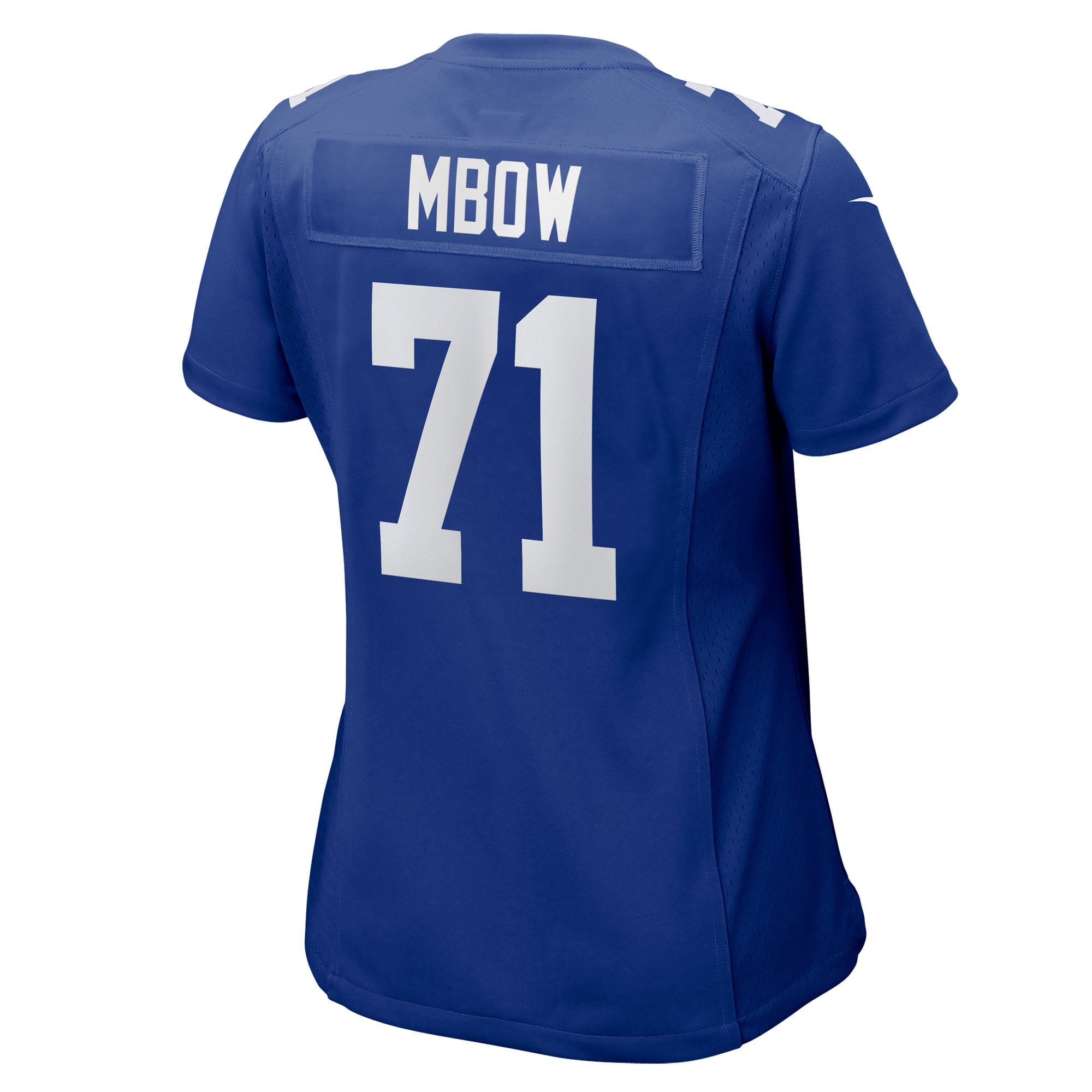 Marcus Mbow New York Giants Women's Team Game Jersey - Royal - Image 4