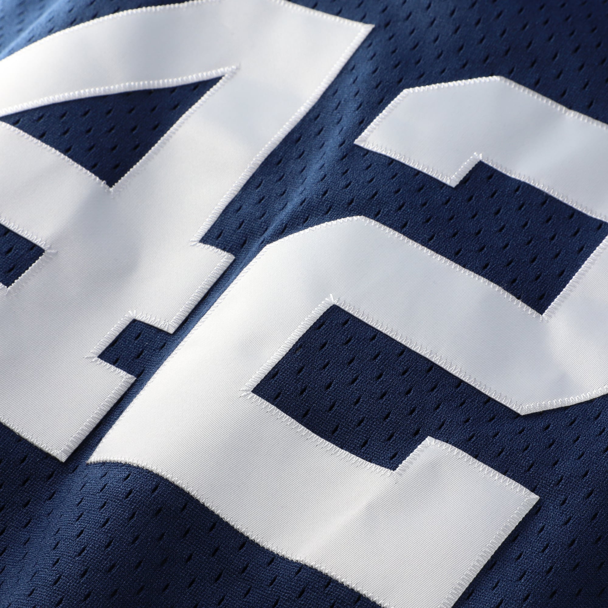 Mariano Rivera New York Yankees Cooperstown Collection Big & Tall Mesh Batting Practice Jersey - Navy - Image 6