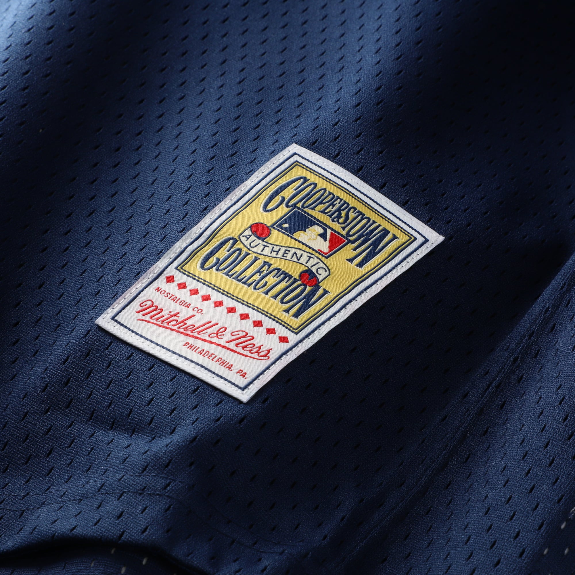 Mariano Rivera New York Yankees Cooperstown Collection Big & Tall Mesh Batting Practice Jersey - Navy - Image 8