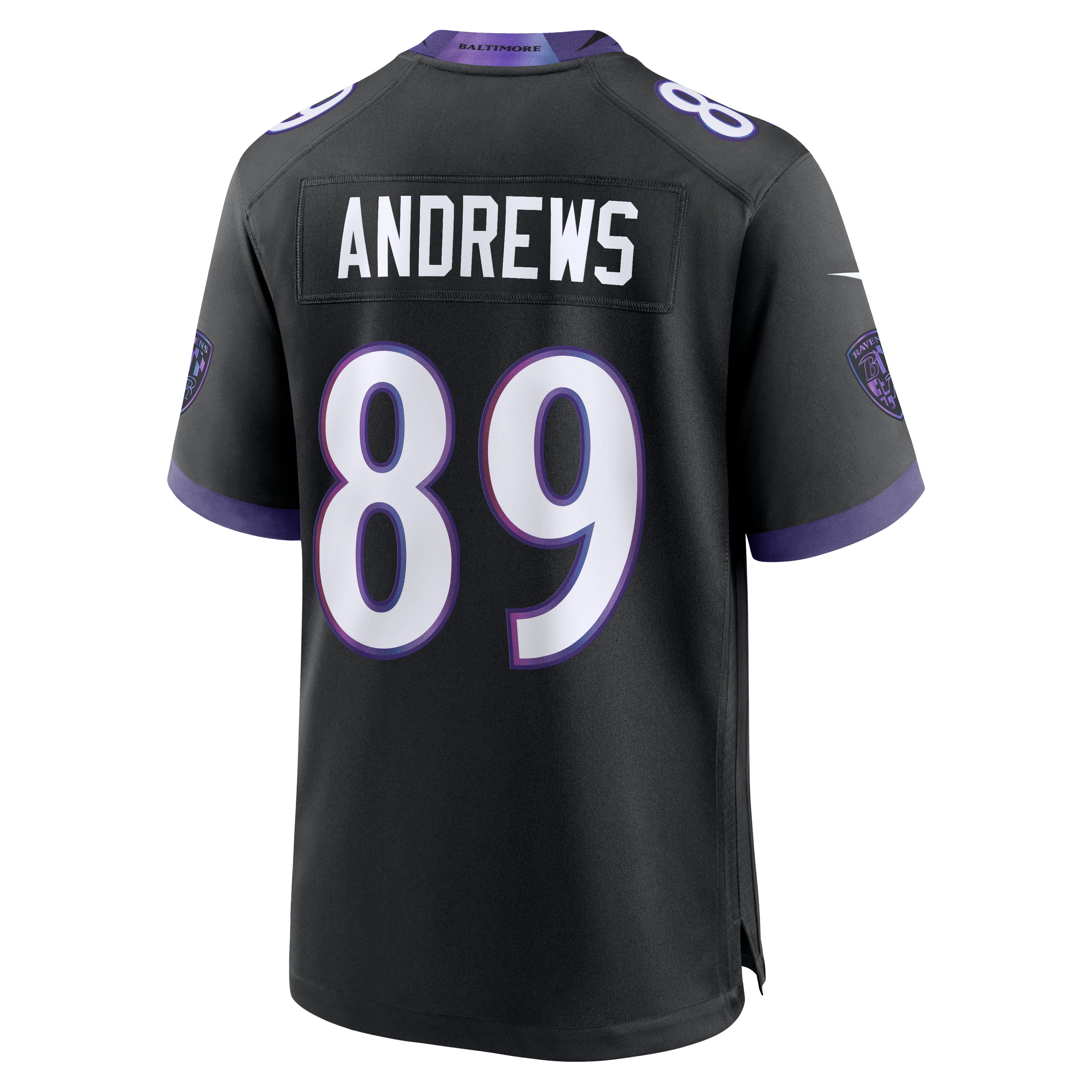 Mark Andrews Baltimore Ravens Alternate Game Jersey - Black - Image 4