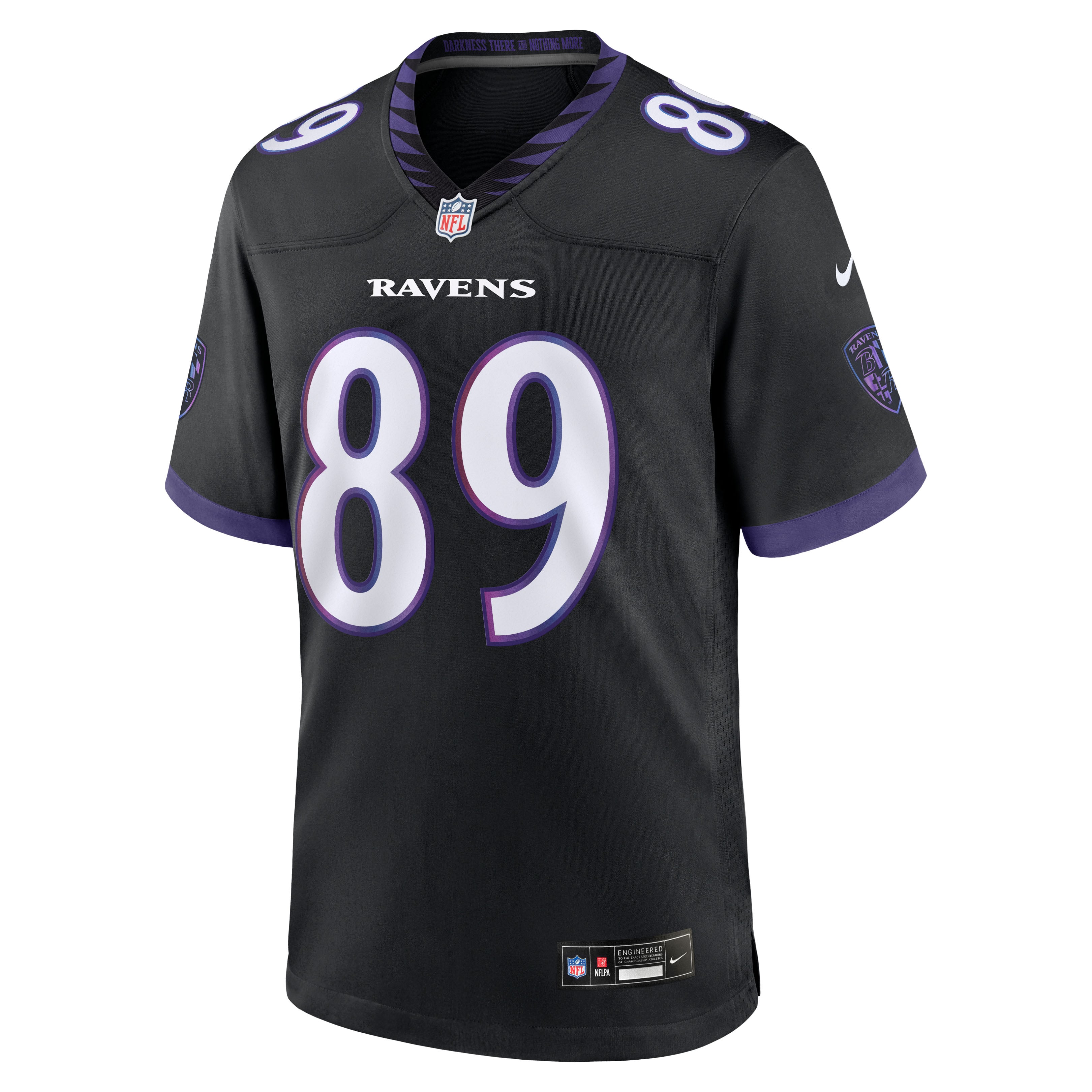 Mark Andrews Baltimore Ravens Team Game Jersey - Black - Image 3