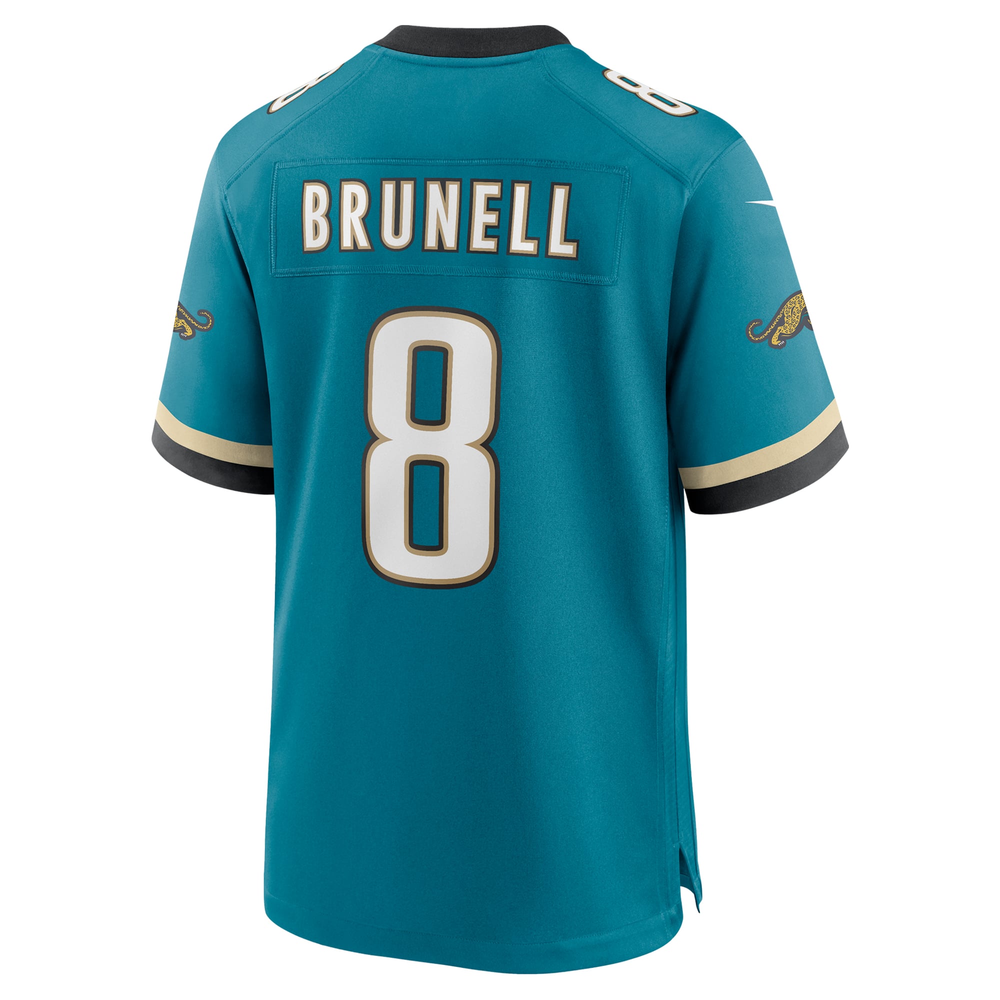 Mark Brunell Jacksonville Jaguars Retired Player Alternate Game Jersey - Teal - Image 4