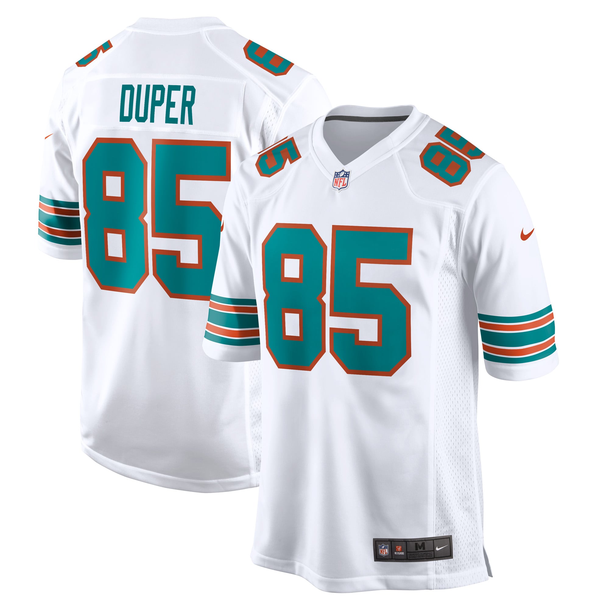 Mark Duper Miami Dolphins Retired Player Jersey - White - Image 2