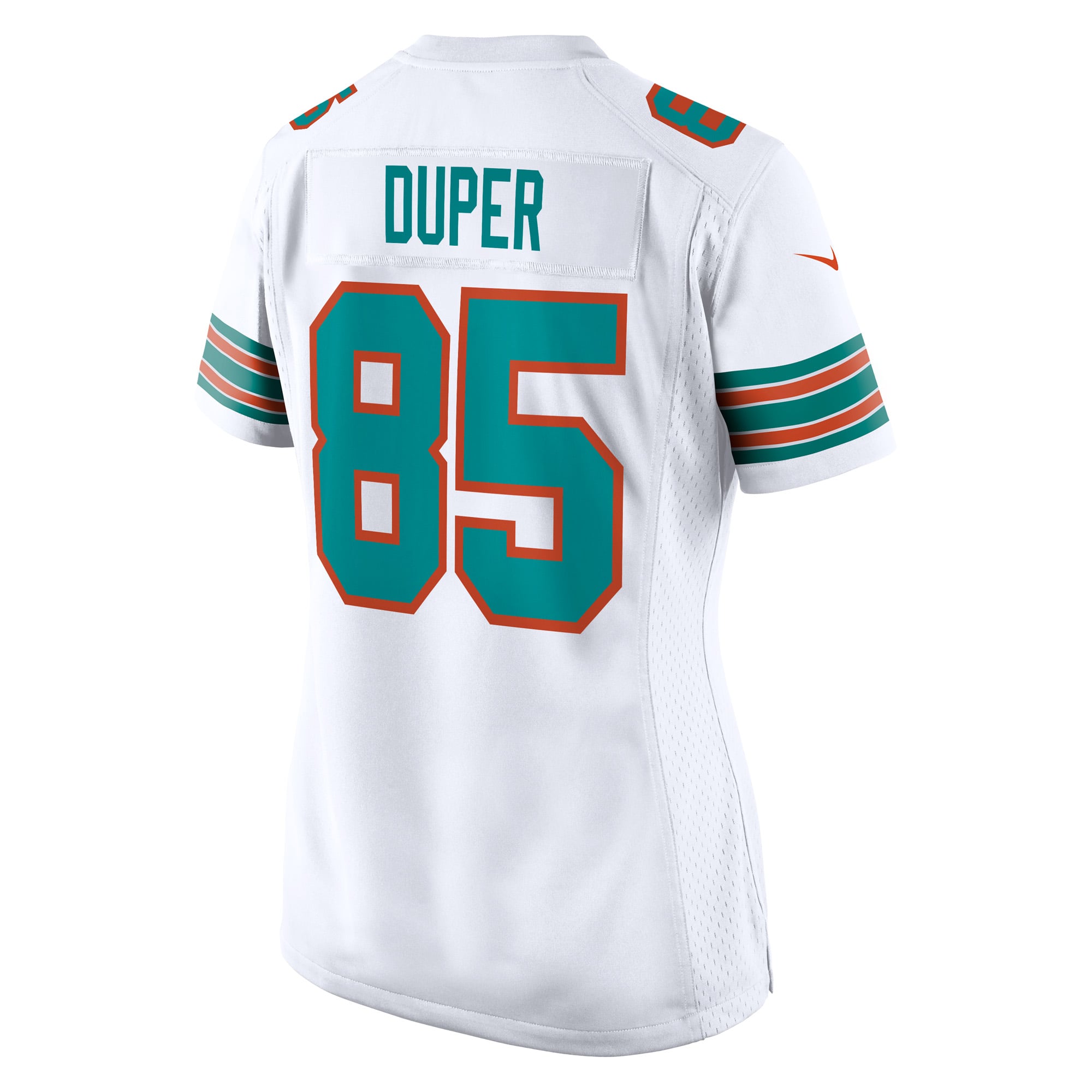 Mark Duper Miami Dolphins Women's Retired Player Jersey - White - Image 4