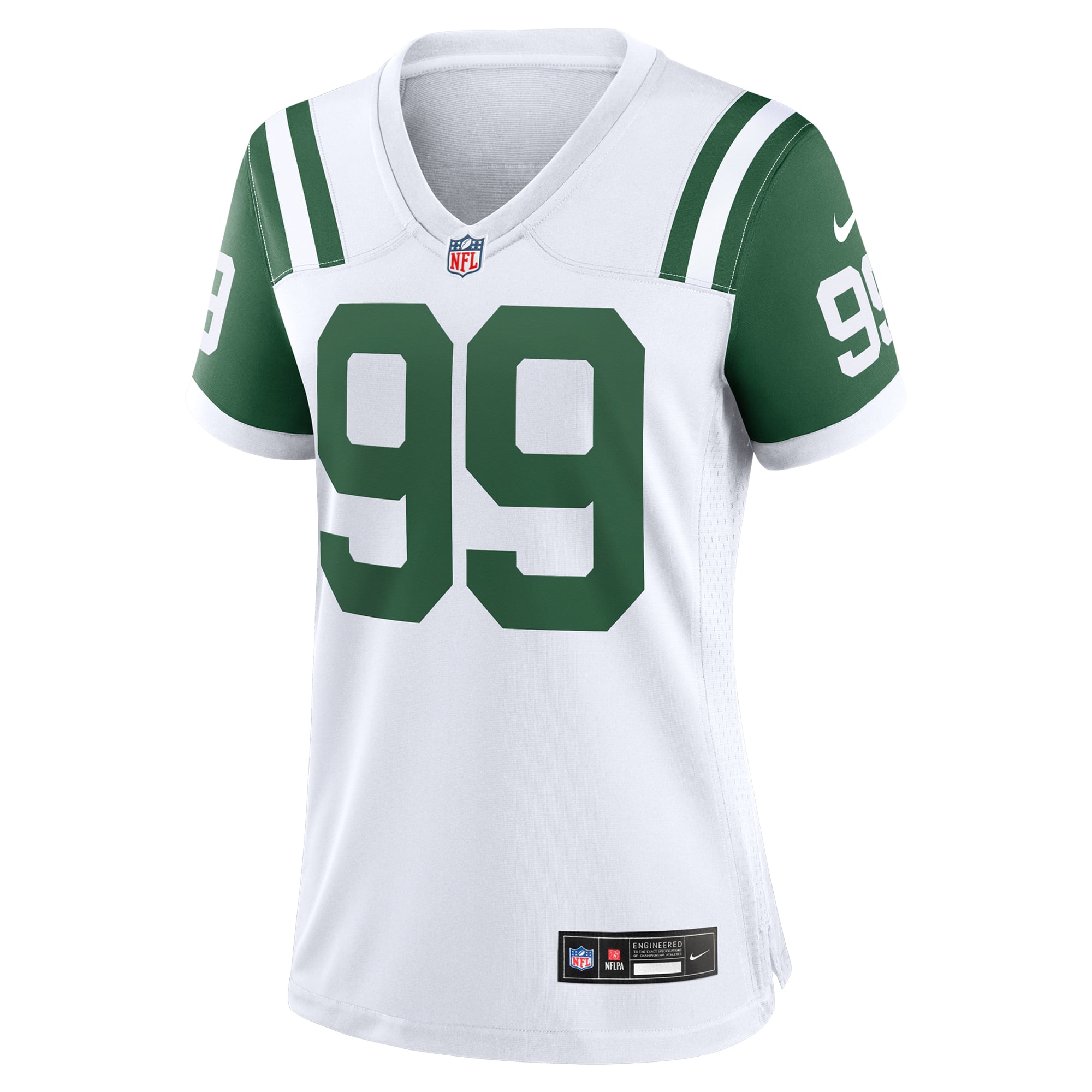Mark Gastineau New York Jets Women's Classic Alternate Retired Player Game Jersey - White - Image 3