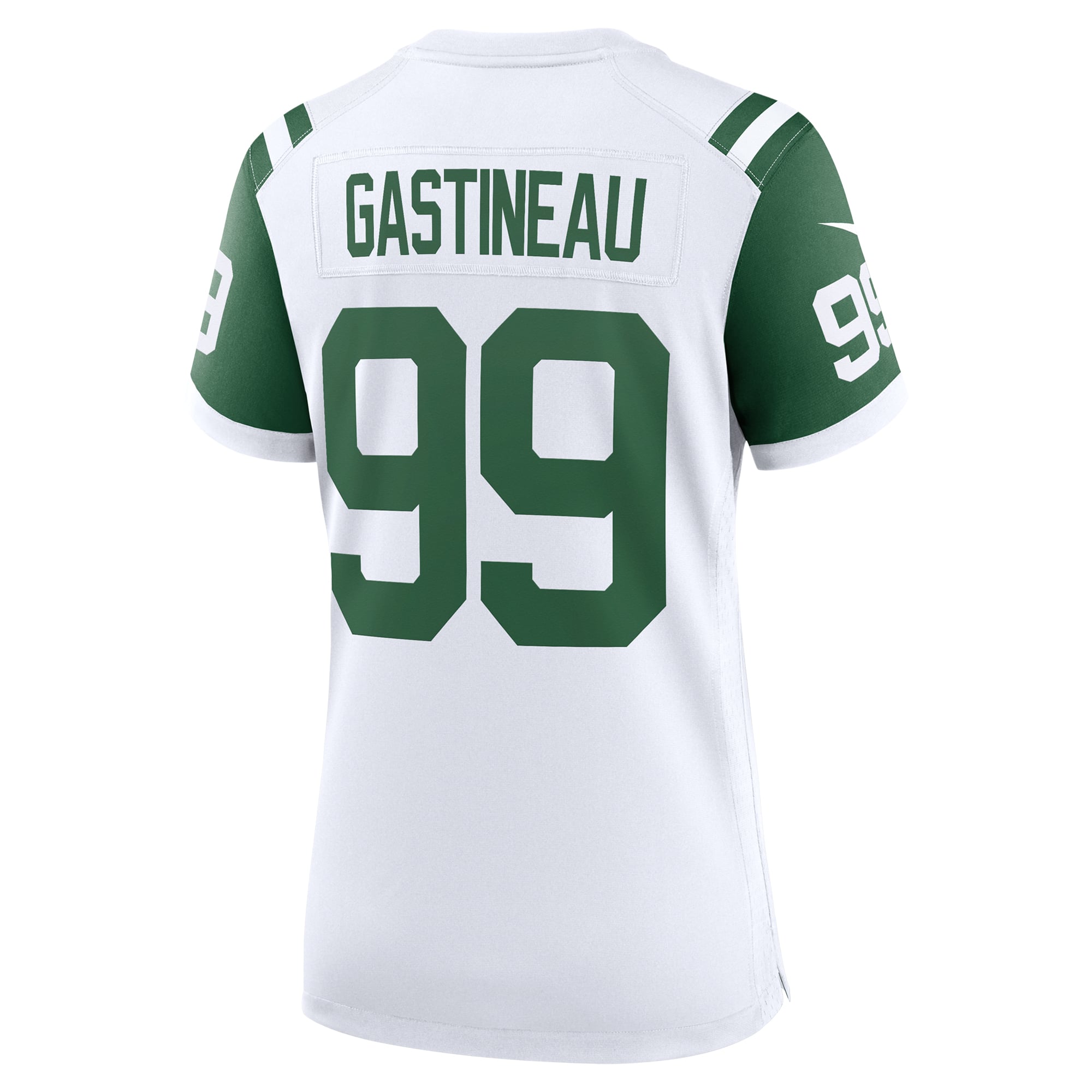 Mark Gastineau New York Jets Women's Classic Alternate Retired Player Game Jersey - White - Image 4