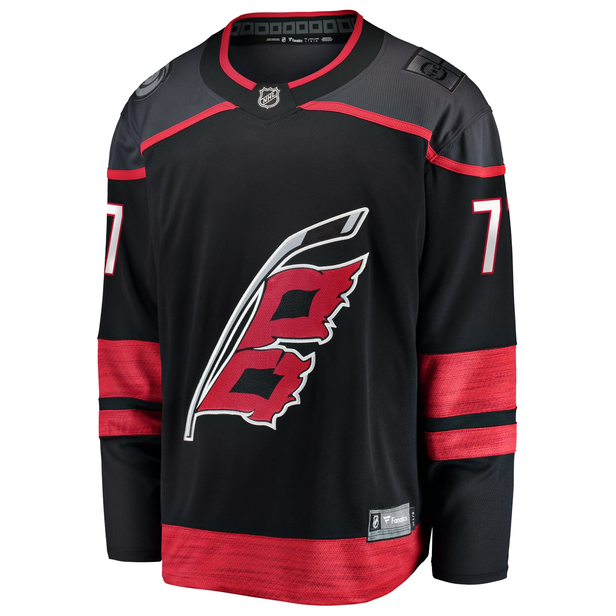 Mark Jankowski Carolina Hurricanes Home Breakaway Jersey - Black - Image 3