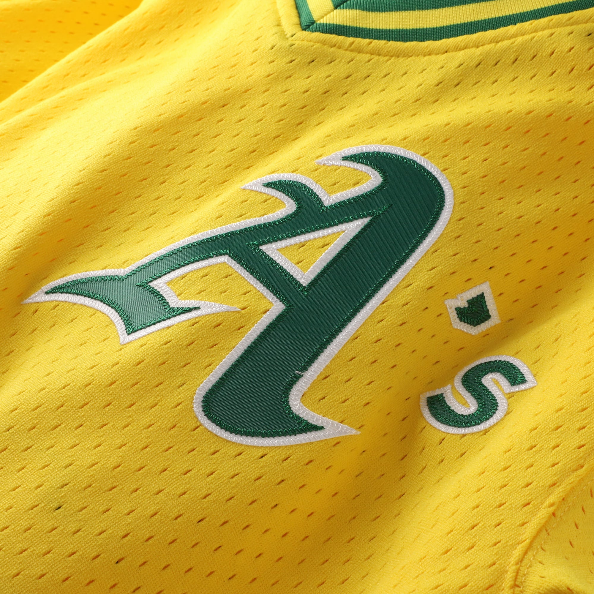 Mark McGwire Athletics Batting Practice Jersey - Gold - Image 5